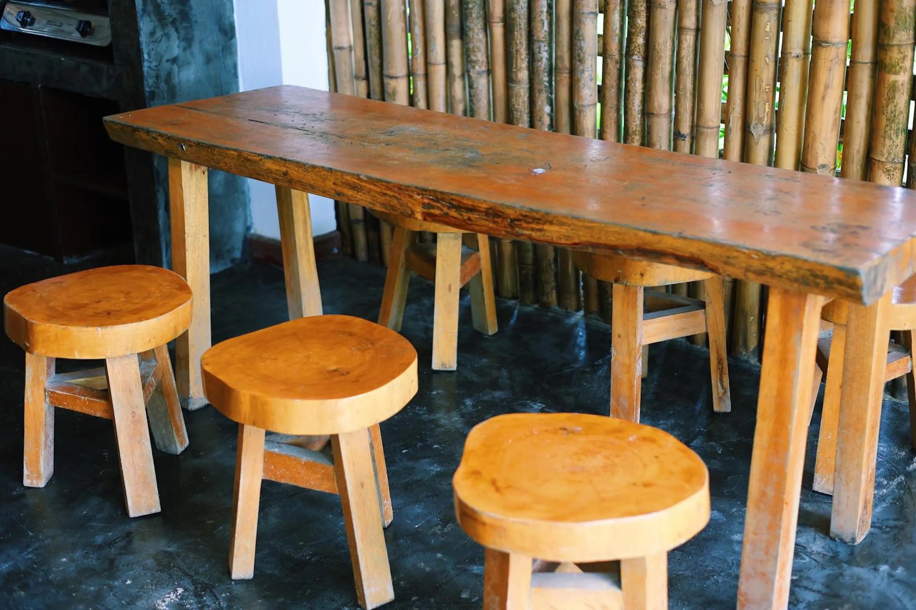 Dining area in Happiness Beach Resort Siargao
