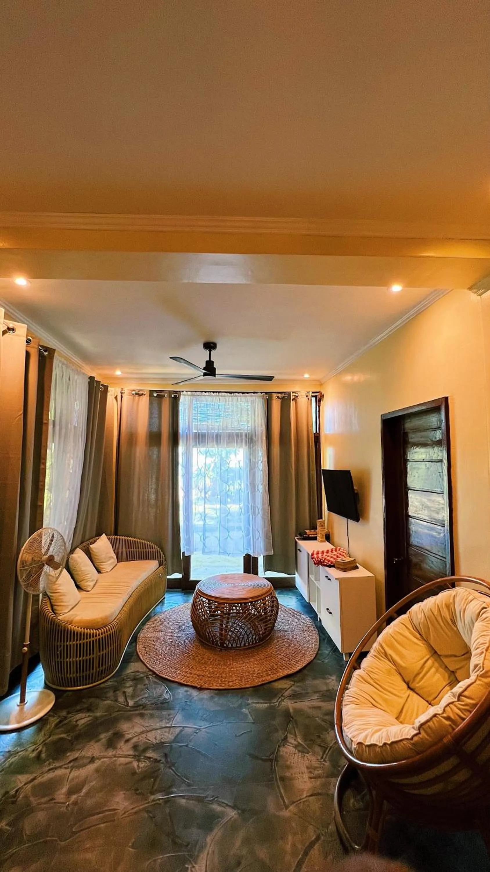 Living room in Happiness Beach Resort Siargao