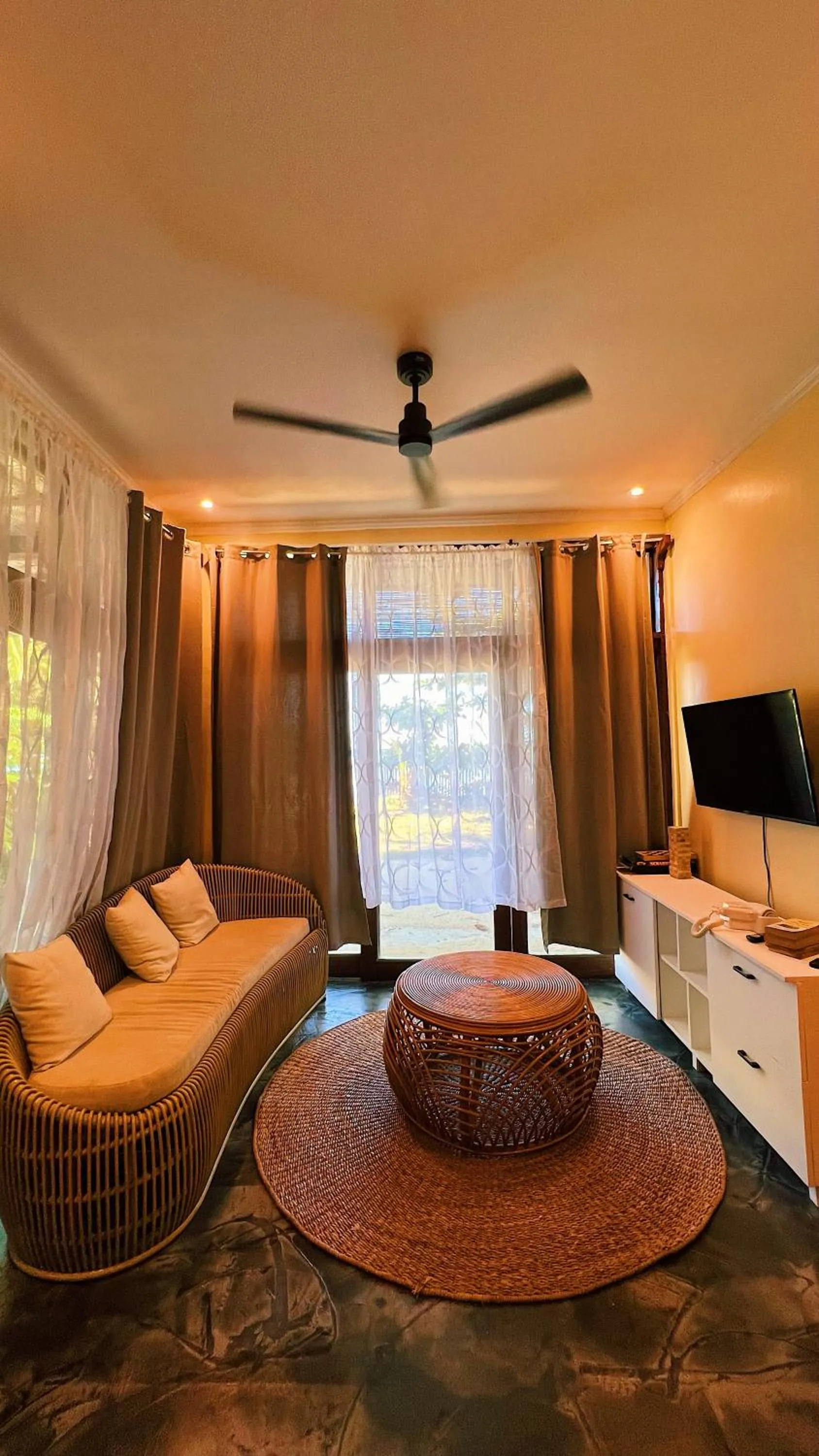 Living room in Happiness Beach Resort Siargao