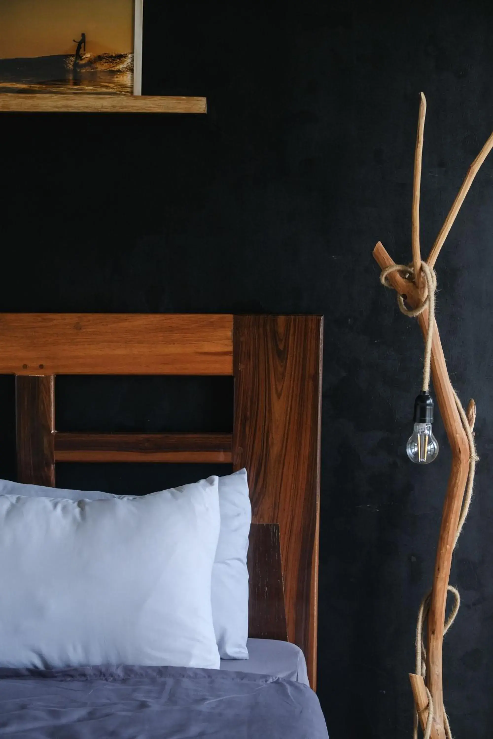 Decorative detail, Bed in Happiness Beach Resort Siargao Decorative detail, Bed in Happiness Beach Resort Siargao