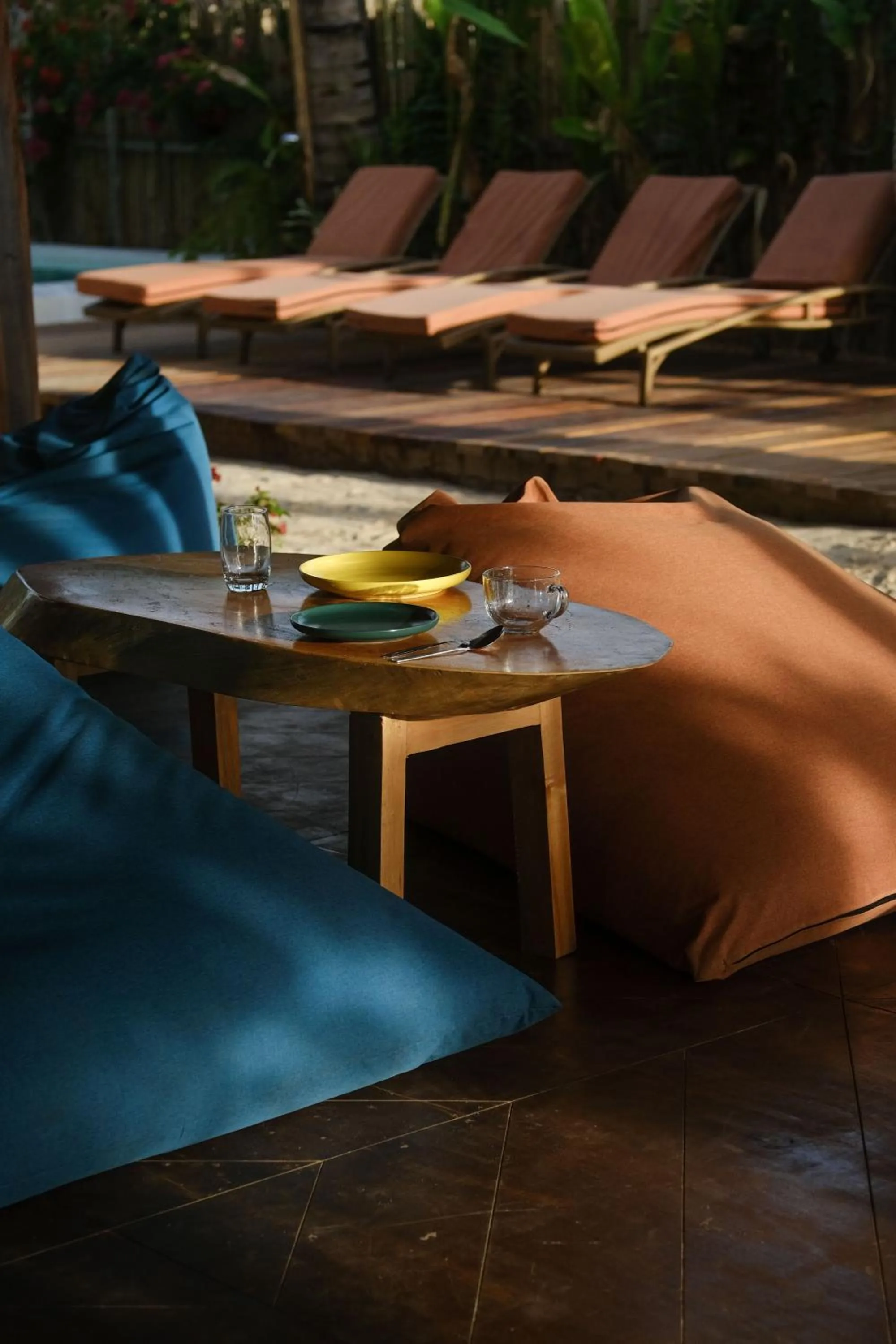 Seating area in Happiness Beach Resort Siargao