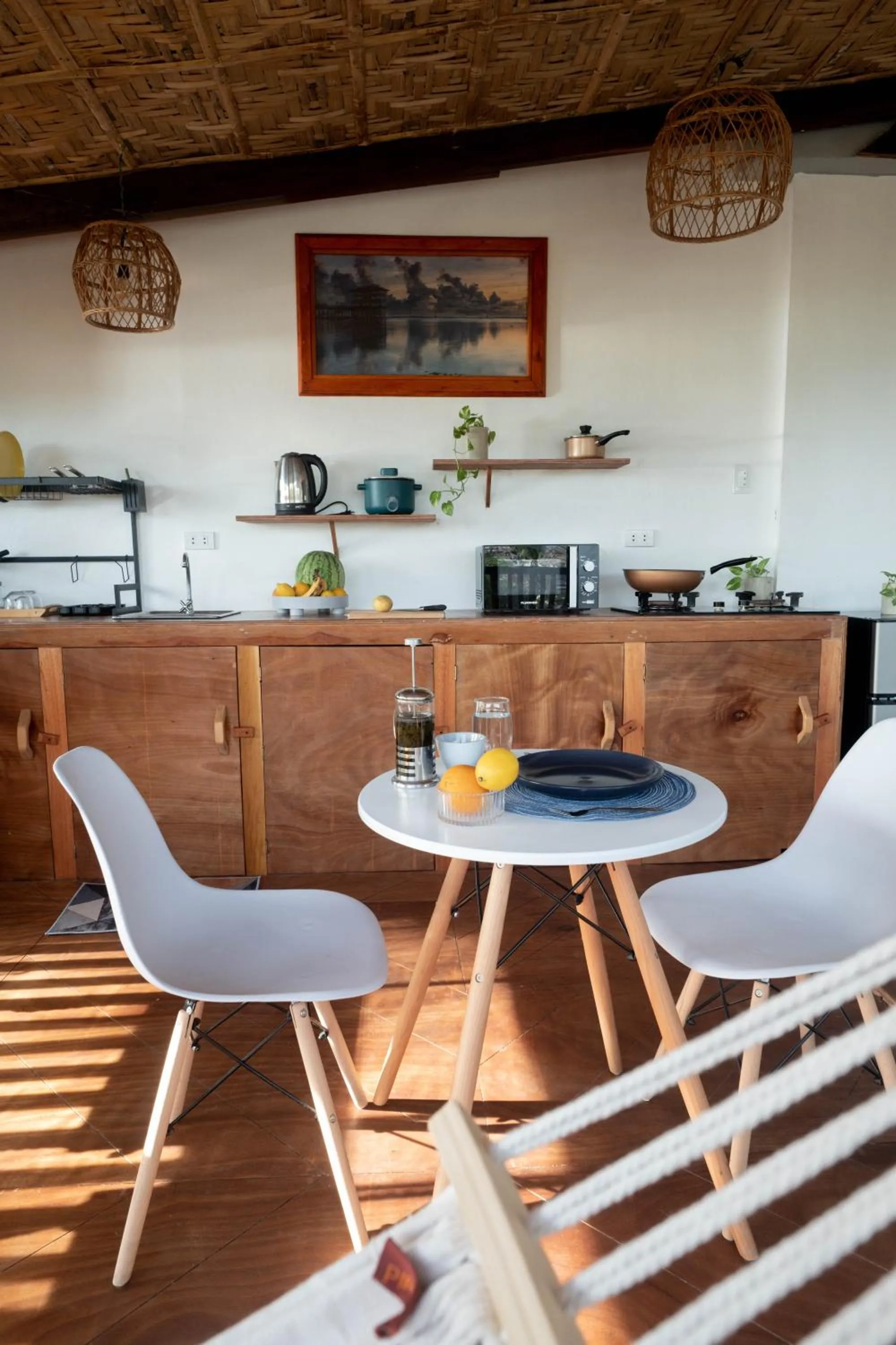 Kitchen or kitchenette in Happiness Beach Resort Siargao