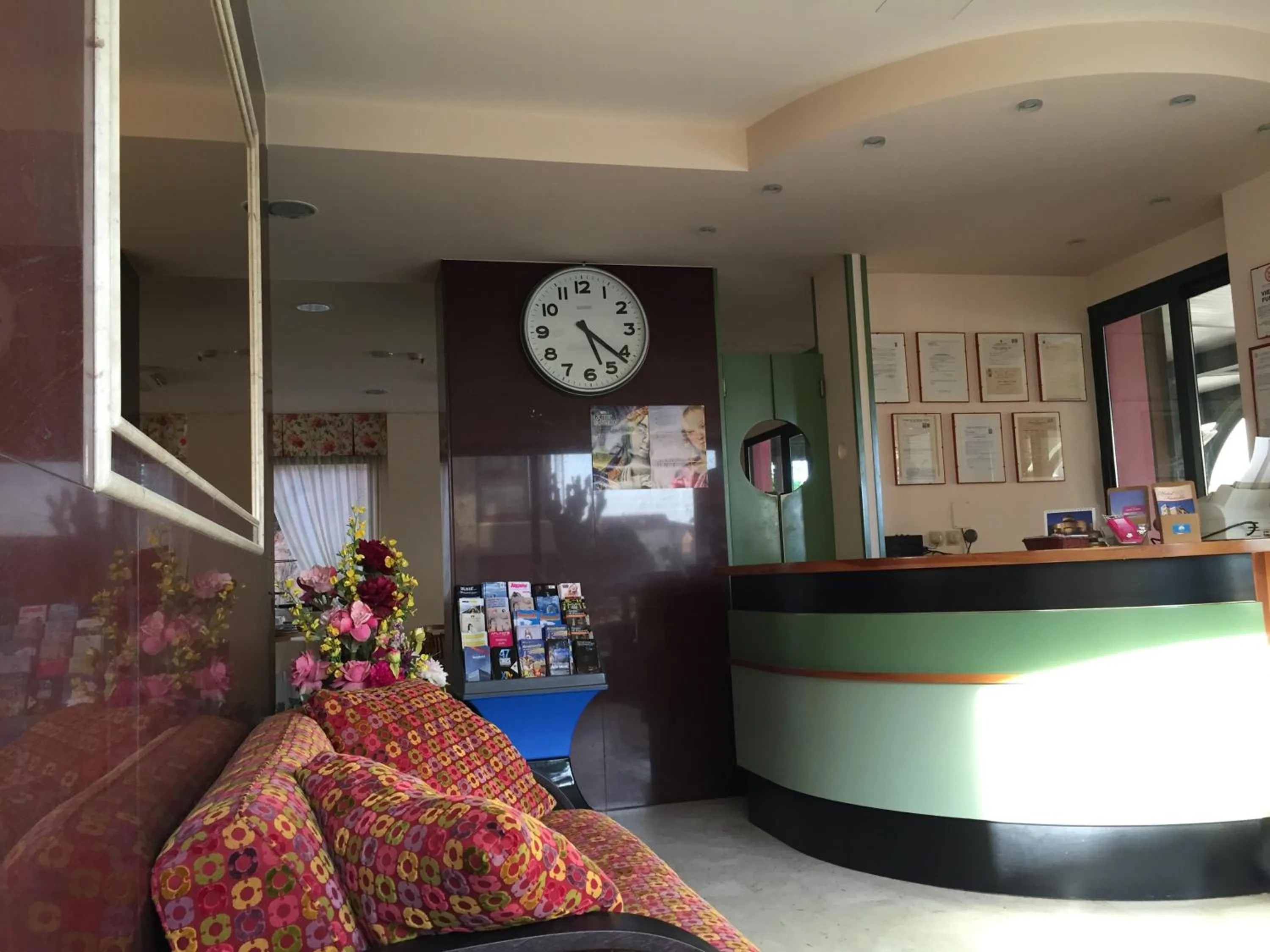 Lobby or reception in Hotel Sabra