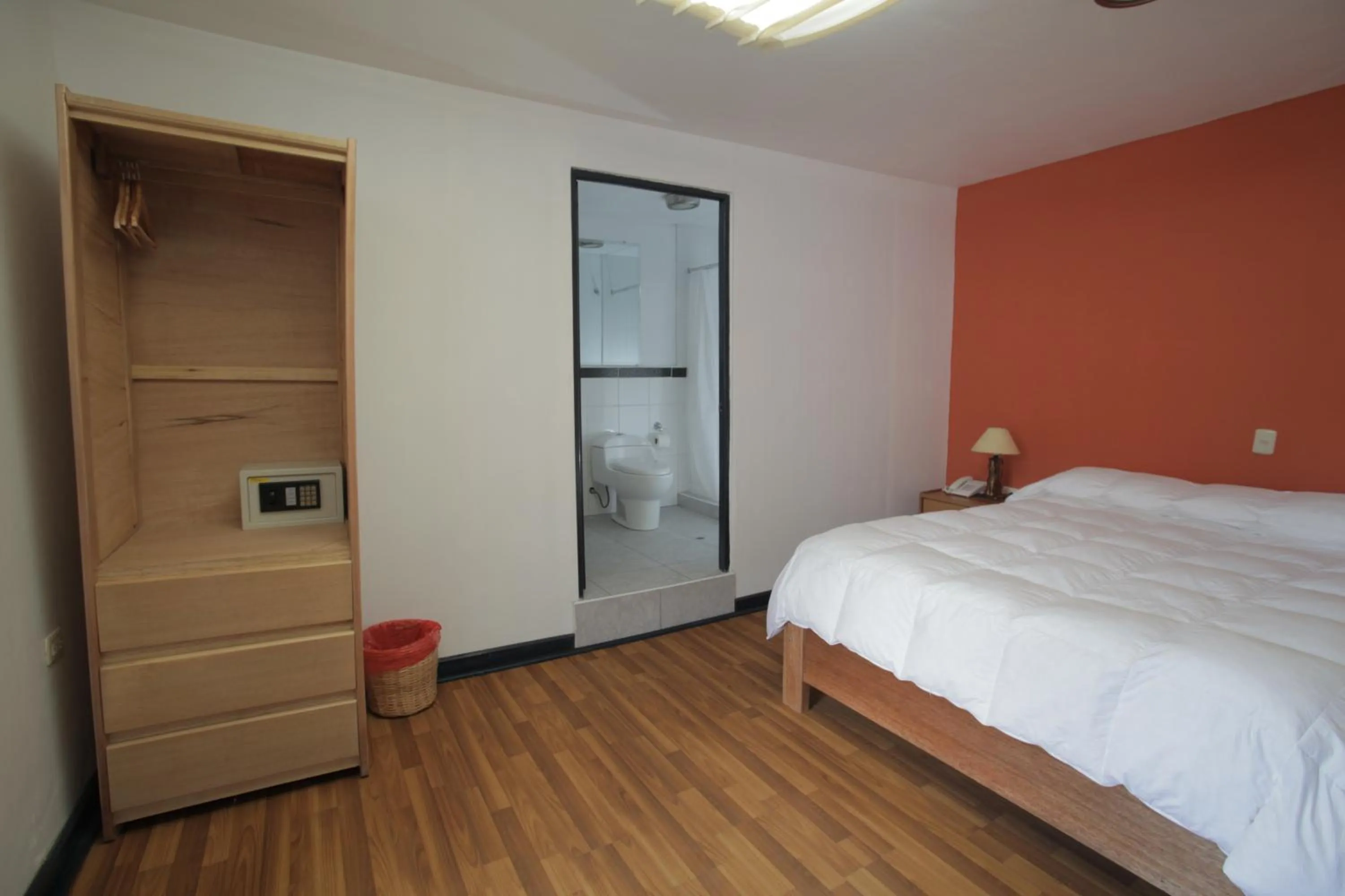 Patio, Bed in Hotel Casa Campesina