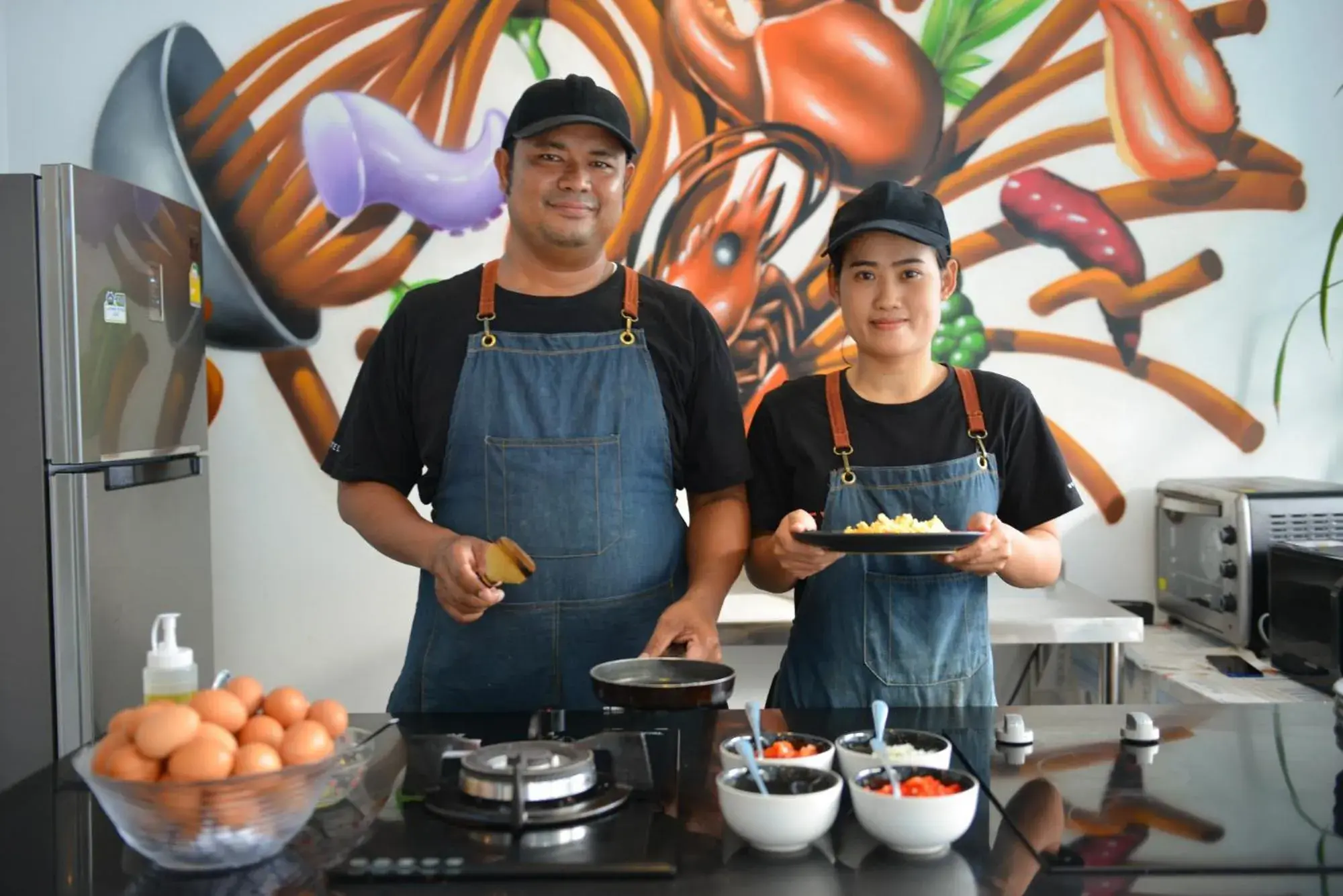 Food and drinks in T2 Ao Nang Krabi Food and drinks in T2 Ao Nang Krabi