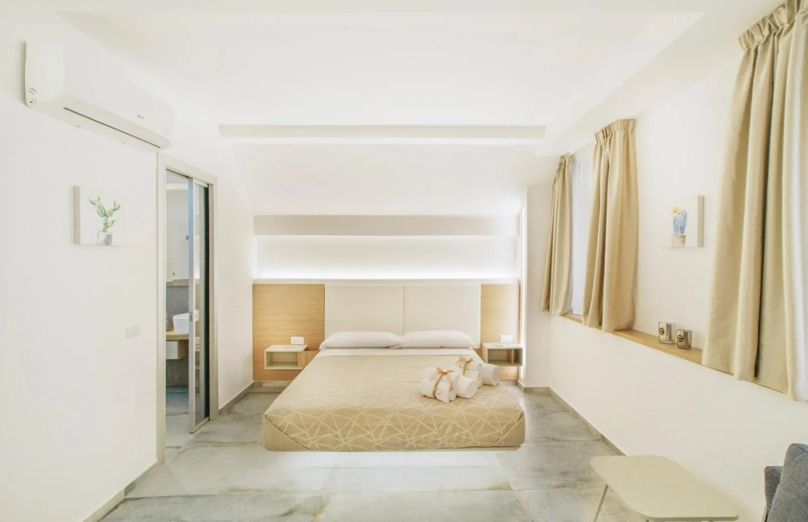 Bed in Oasi del Golfo Suites B&B