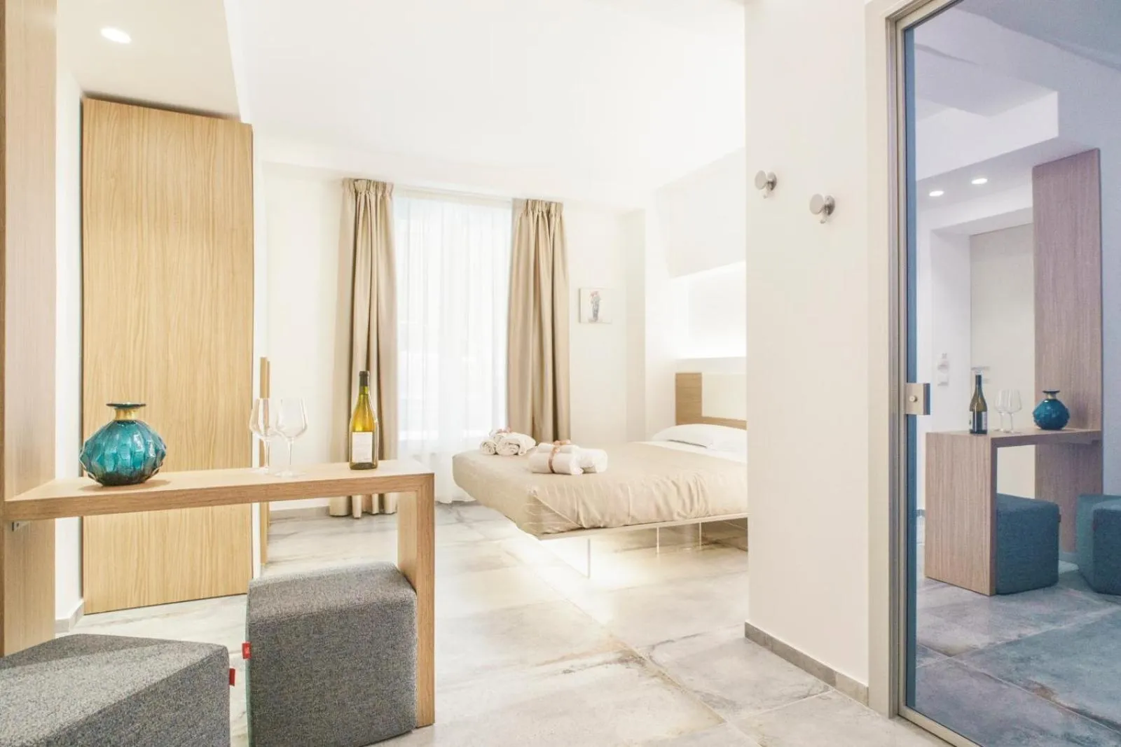 Bed in Oasi del Golfo Suites B&B