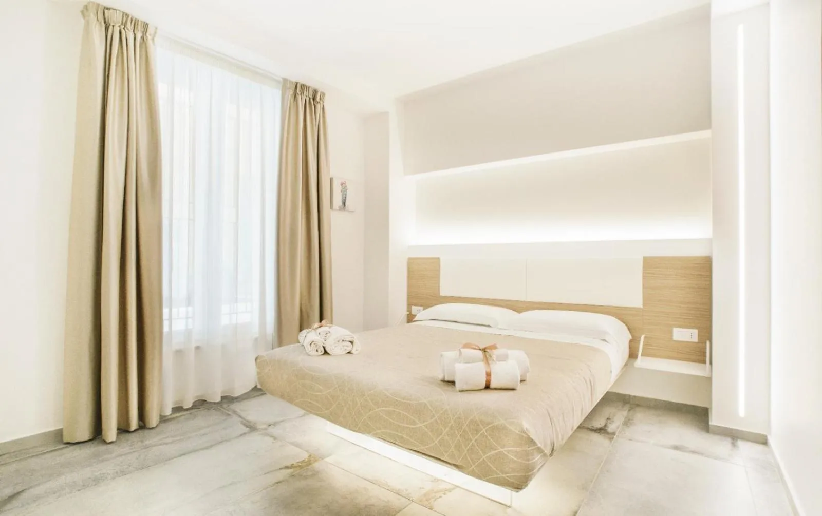 Bed in Oasi del Golfo Suites B&B