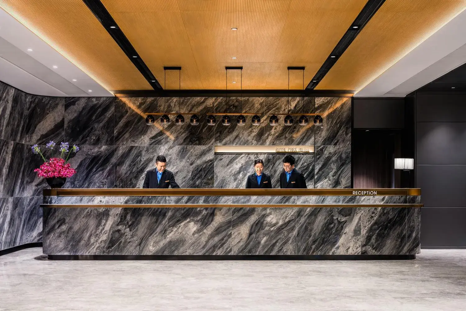 Lobby or reception in Royal Park Hotel Lobby or reception in Royal Park Hotel