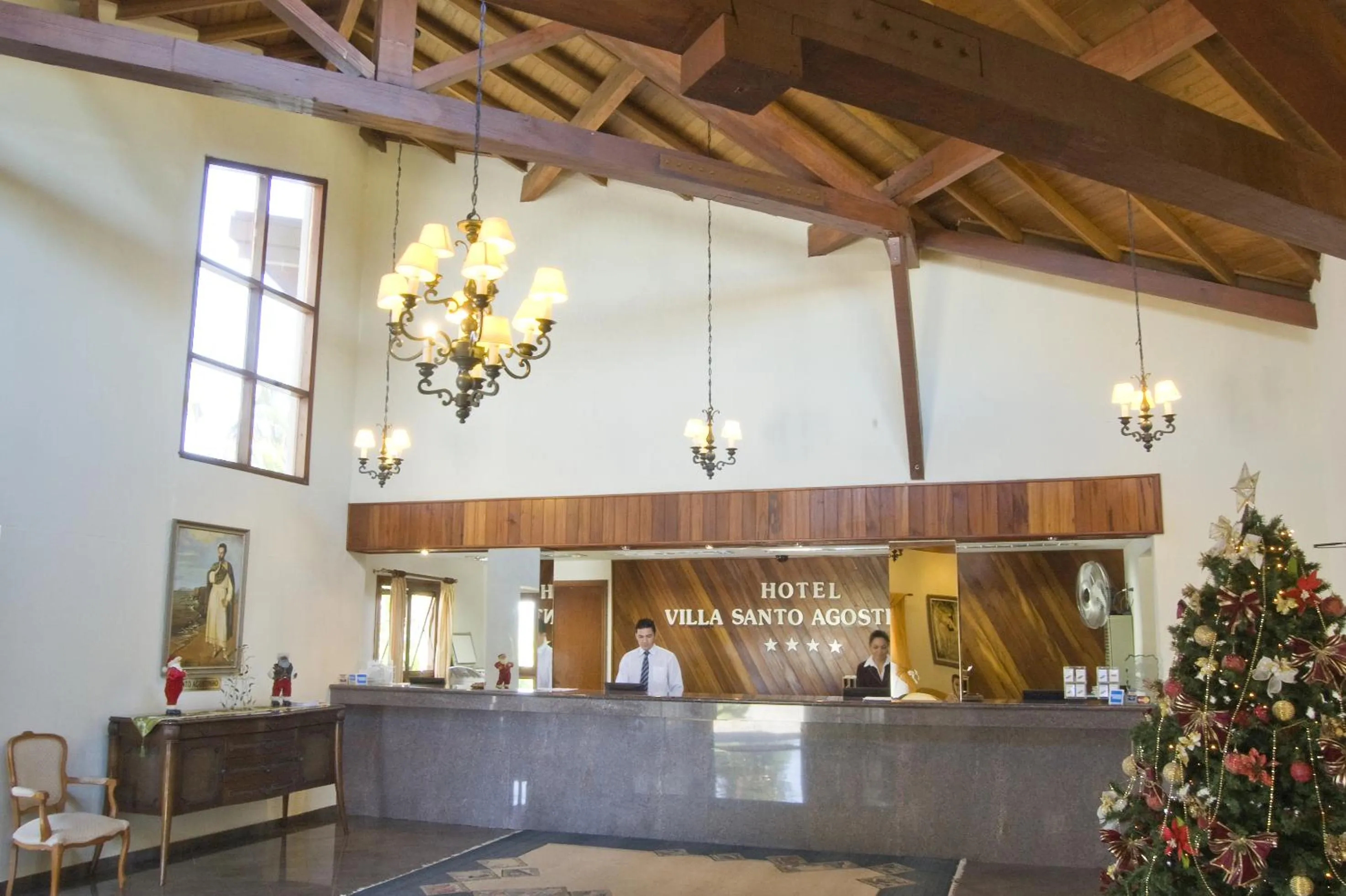 Lobby or reception in Hotel Villa Santo Agostinho