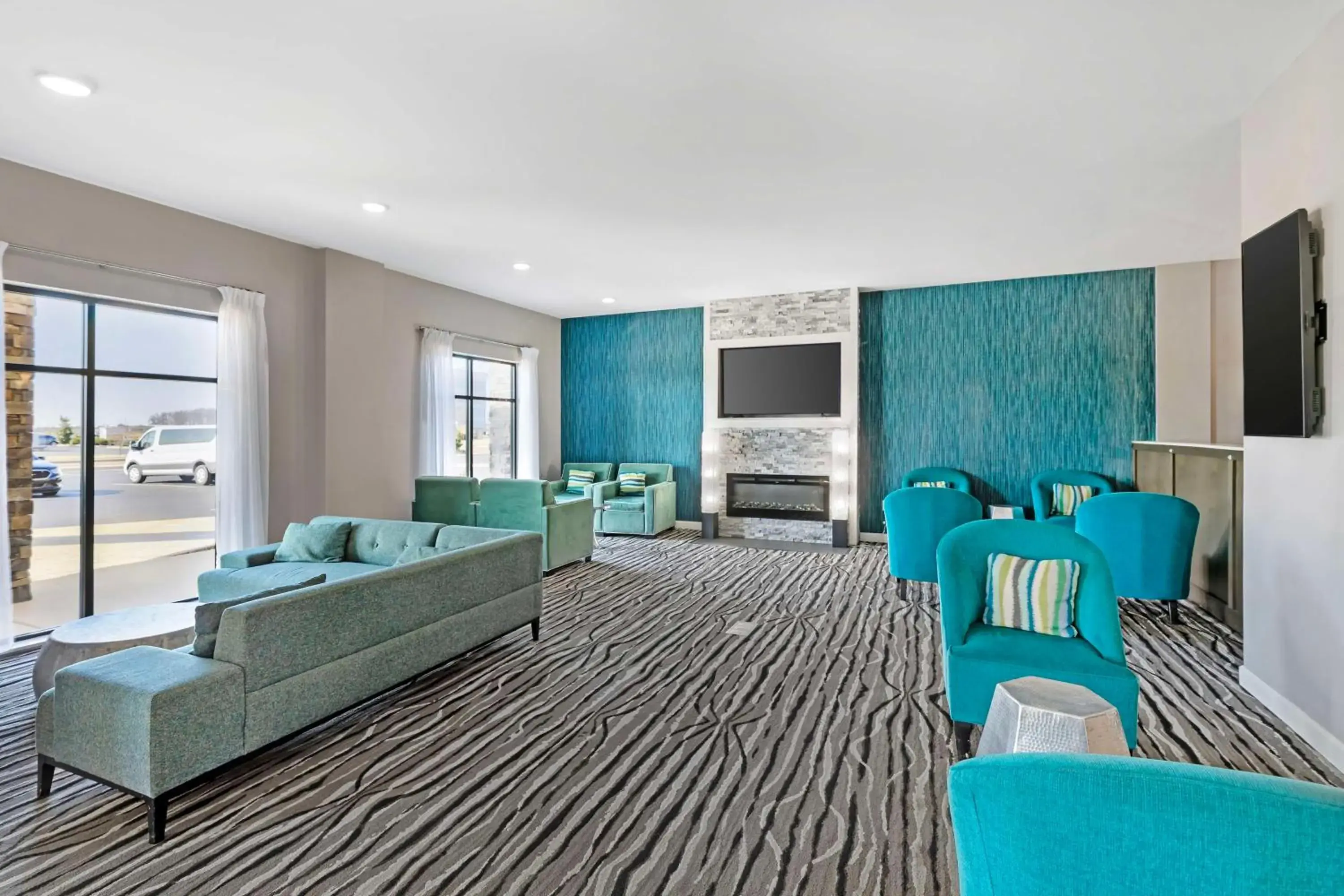 Lobby or reception in Best Western Plus Executive Residency Marion Lobby or reception in Best Western Plus Executive Residency Marion