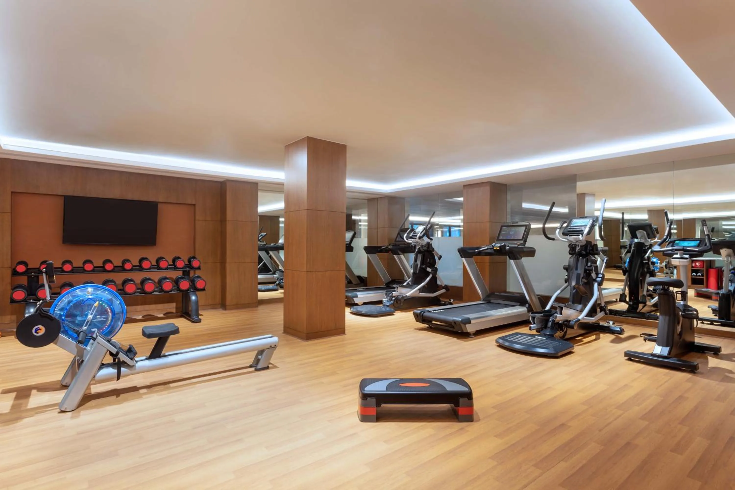 Fitness centre/facilities in Hyatt Regency Dharamshala Resort