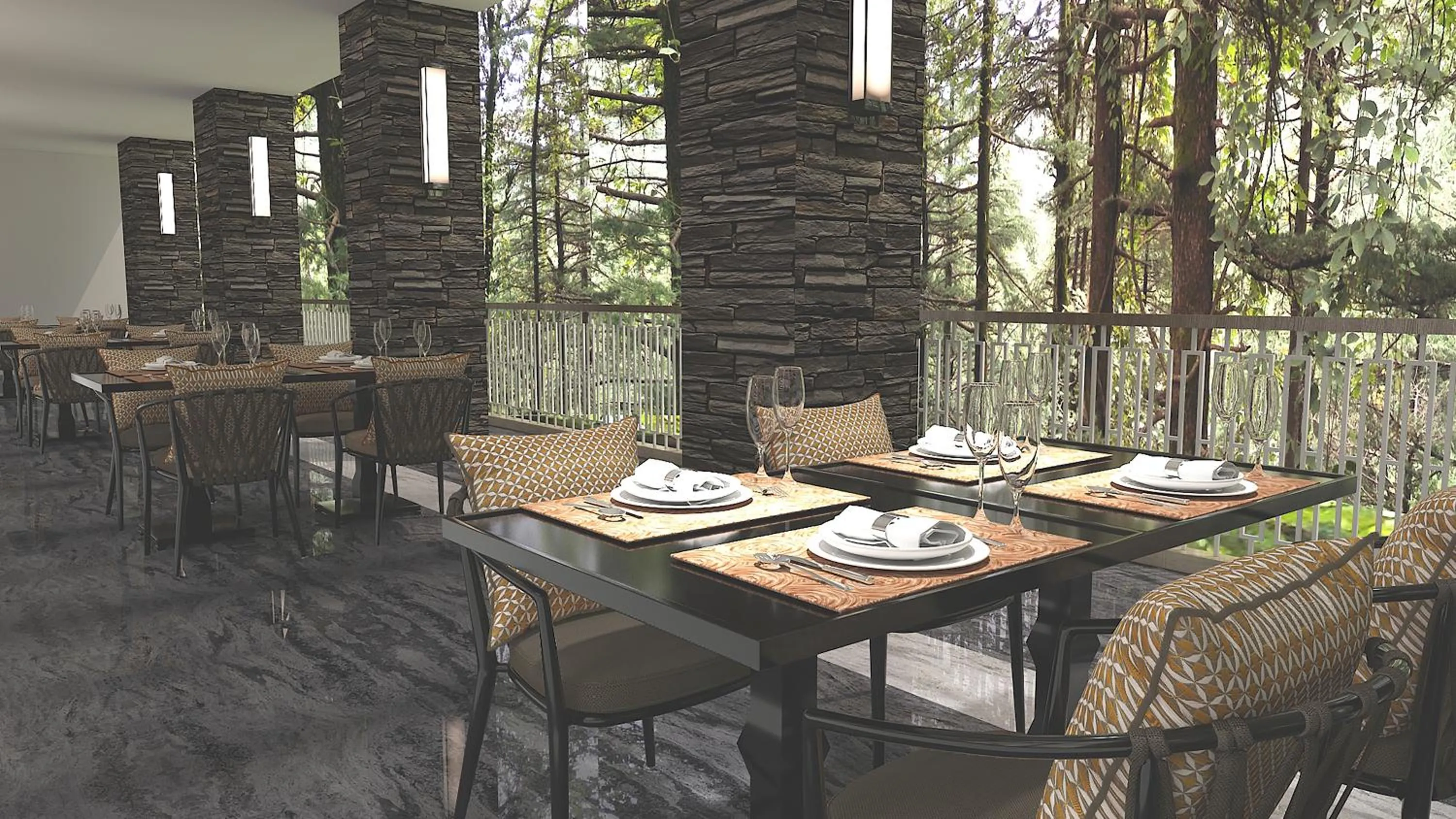 Restaurant/places to eat in Hyatt Regency Dharamshala Resort