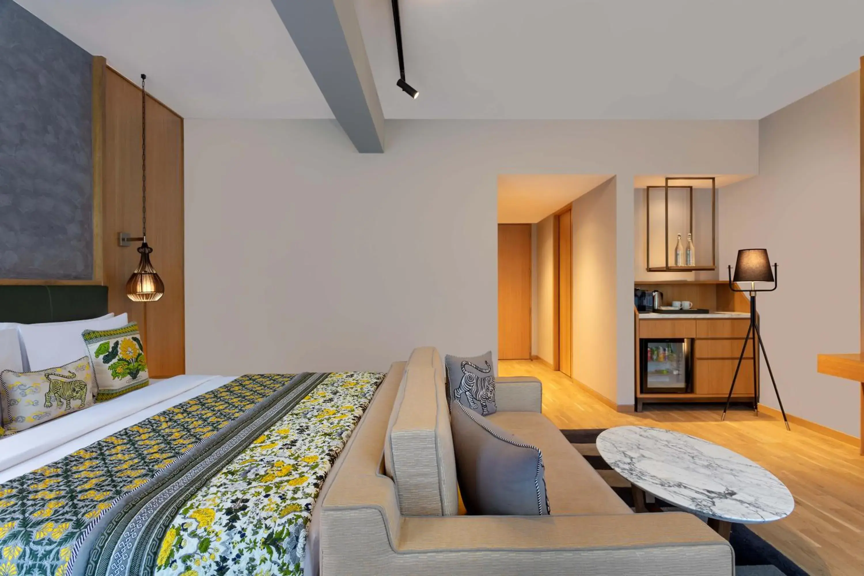 Bedroom in Hyatt Regency Dharamshala Resort Bedroom in Hyatt Regency Dharamshala Resort