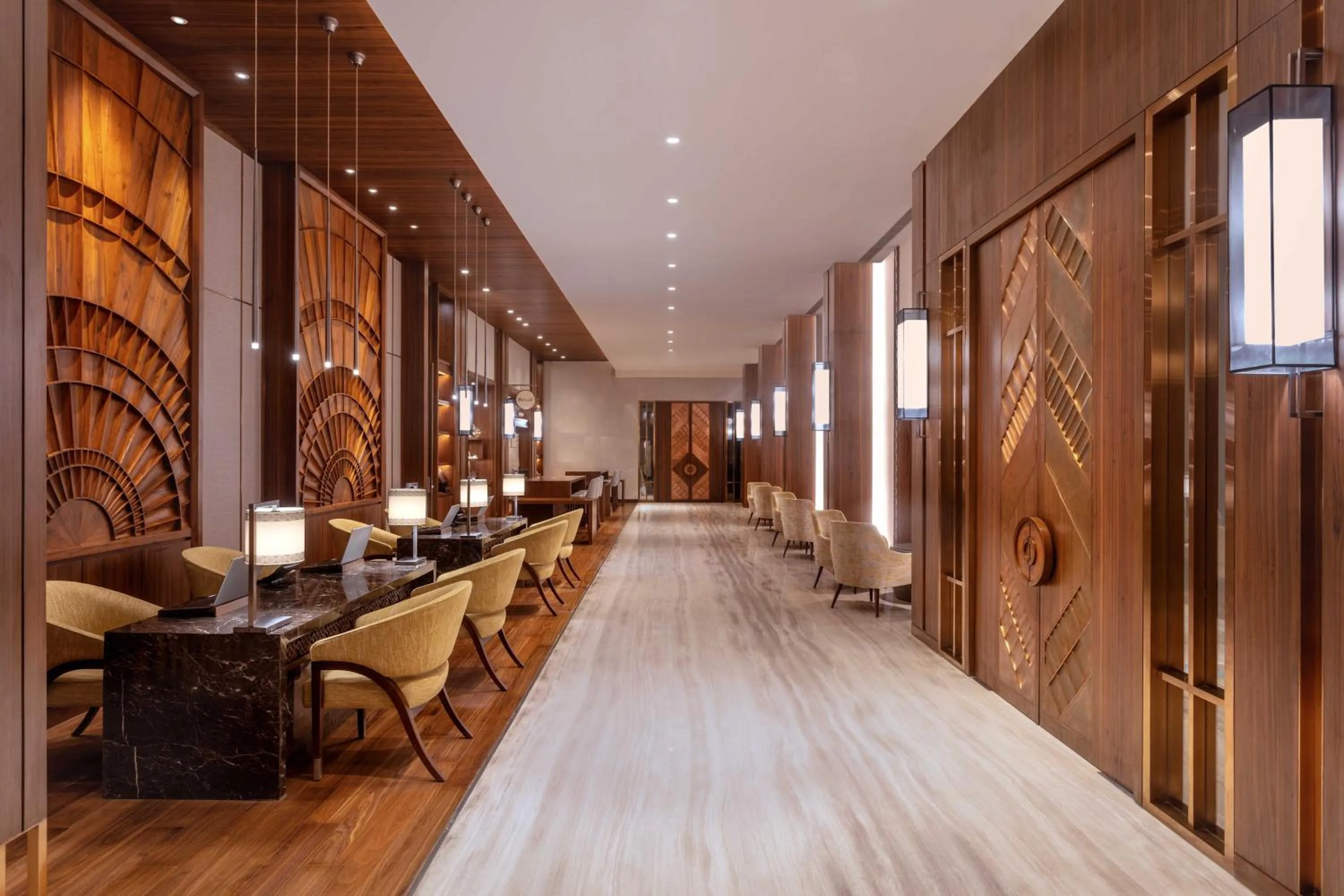 Lobby or reception in Hyatt Regency Dharamshala Resort