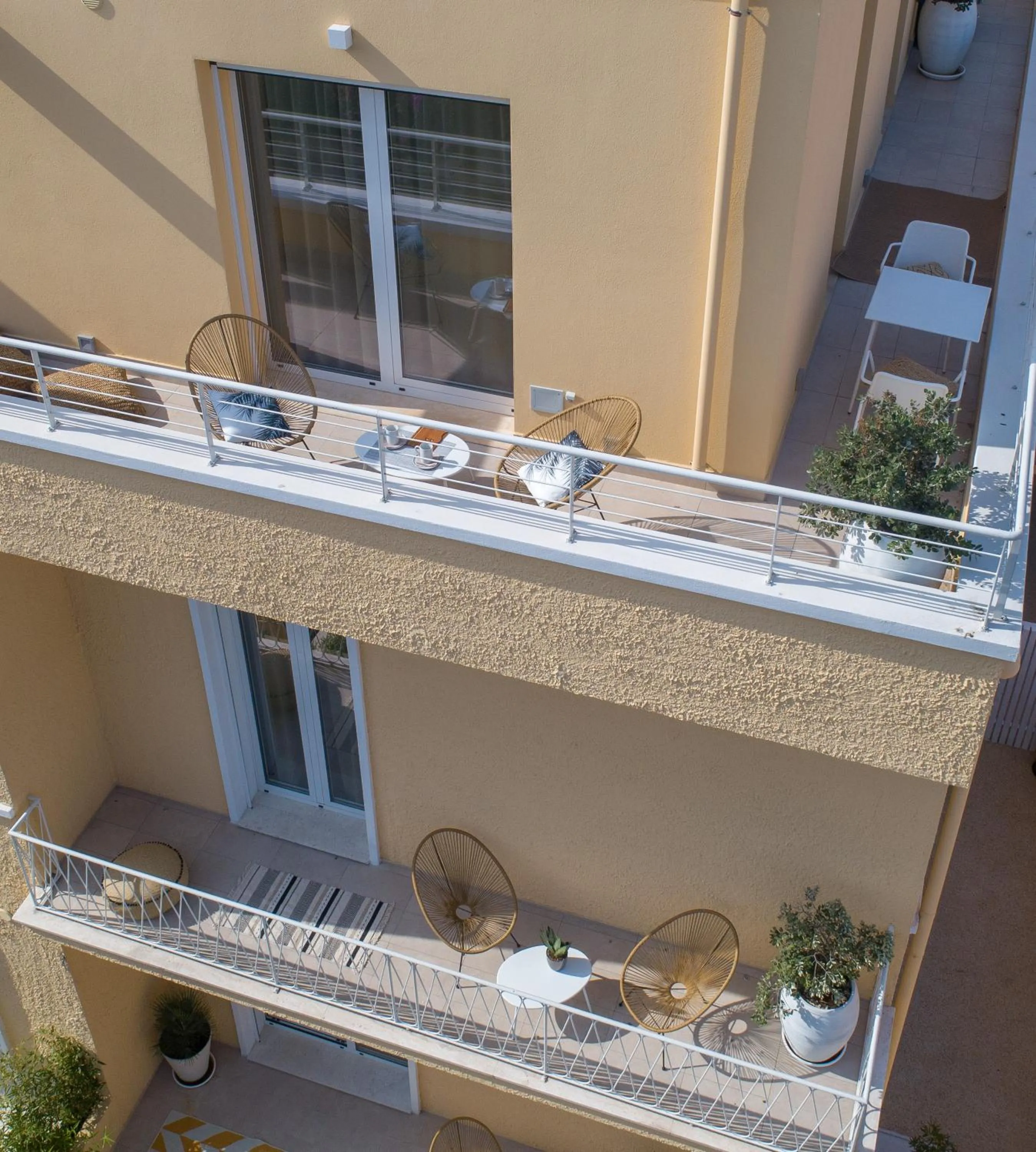Balcony/Terrace in Le Palmette Suites