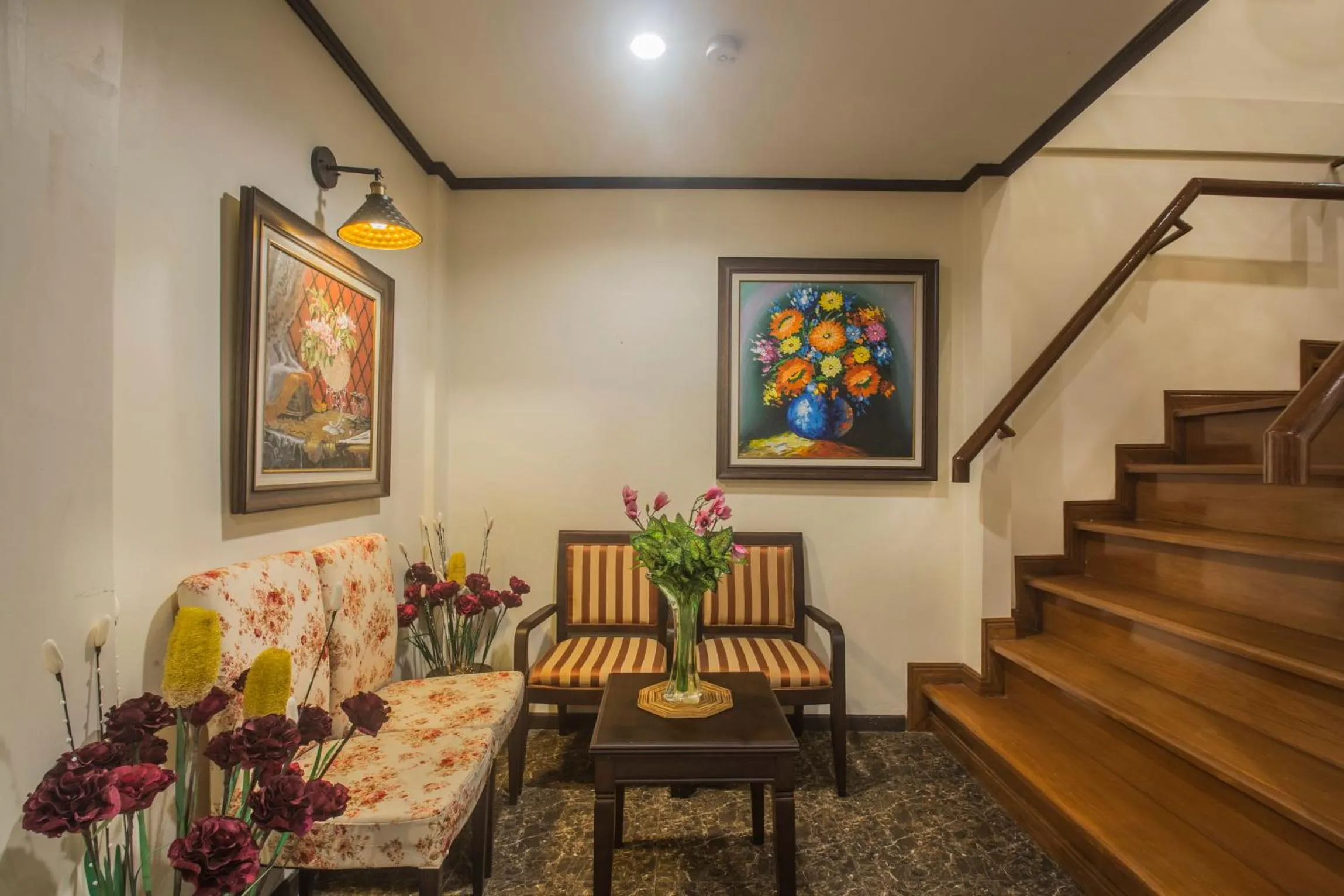 Seating area in Cana Boutique Hotel