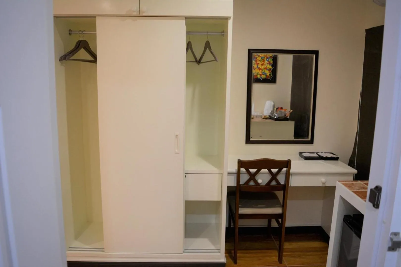 wardrobe in Cana Boutique Hotel