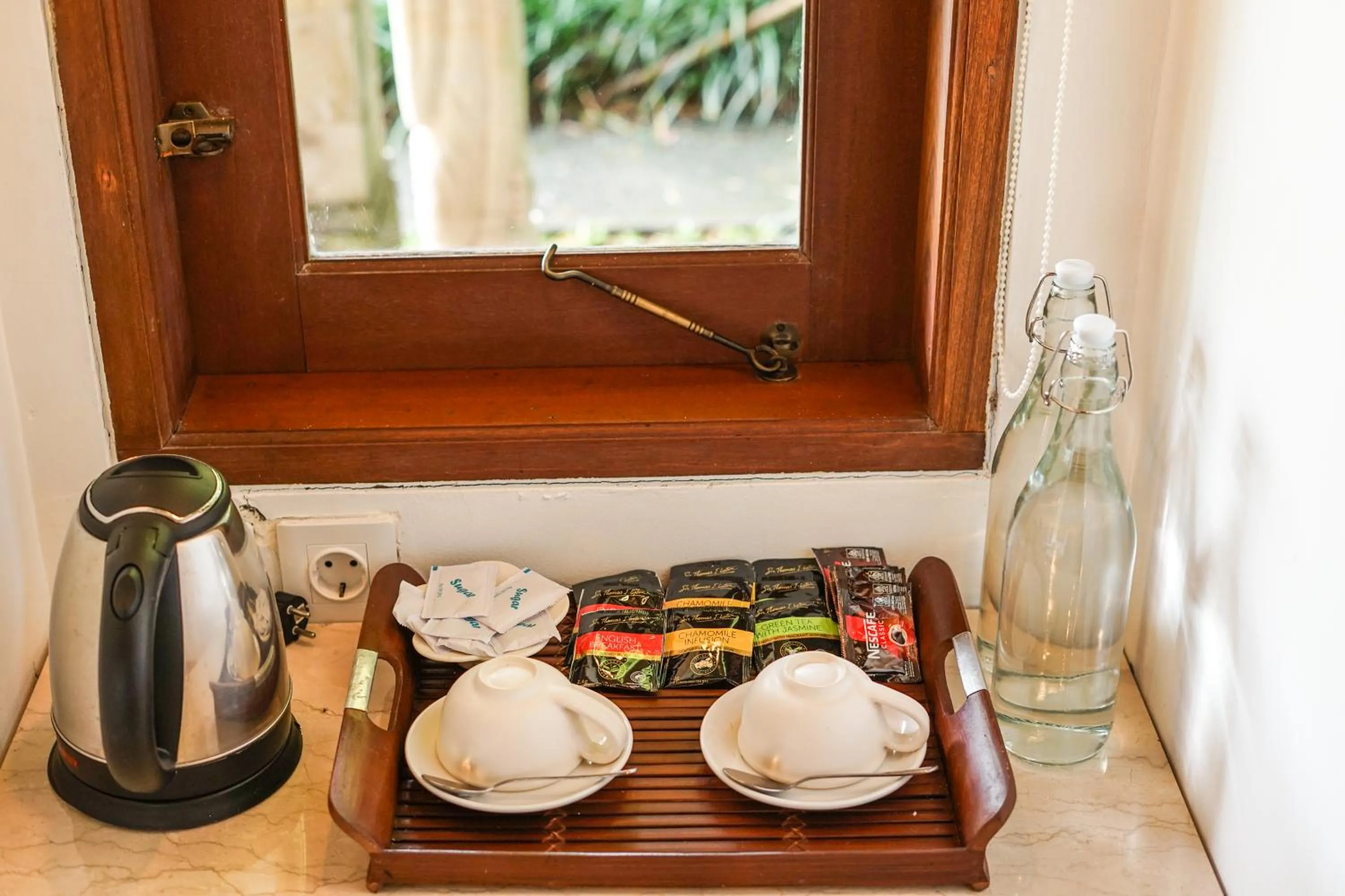 Coffee/tea facilities in The Allure Ubud Villas & Spa crafted by freshWater Asia