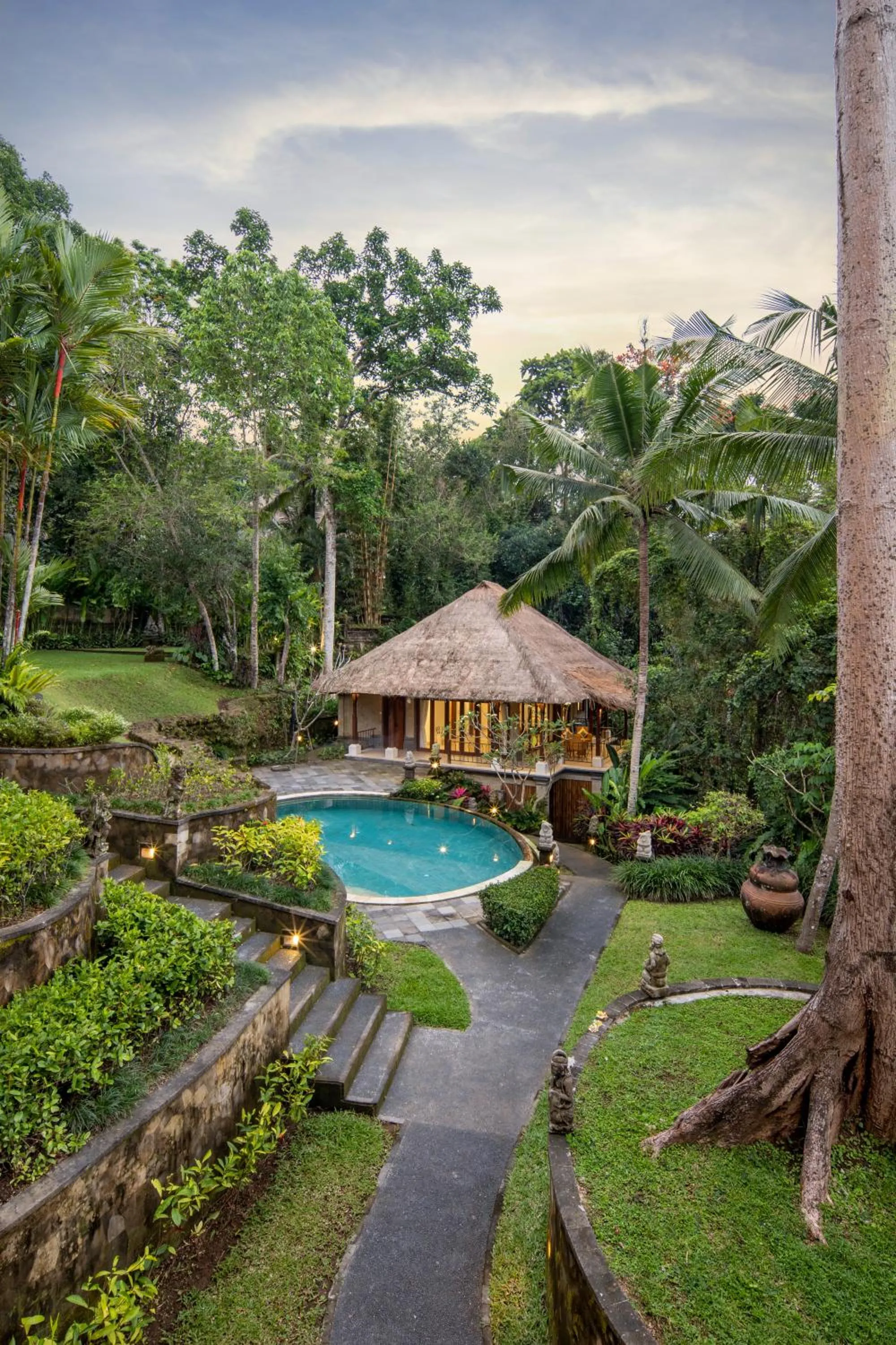 Property building in The Allure Ubud Villas & Spa crafted by freshWater Asia