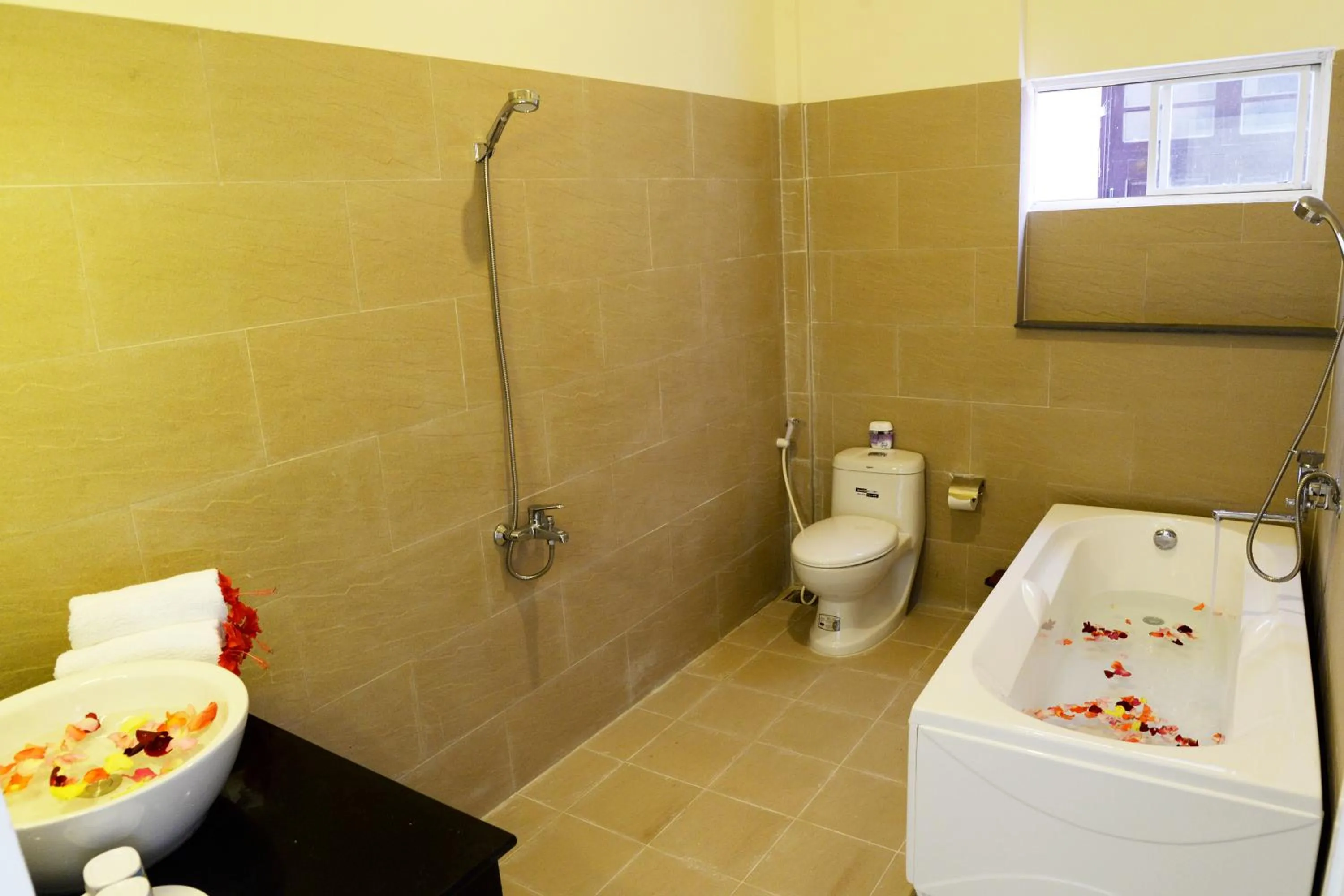Bathroom in Bamboo Garden Homestay