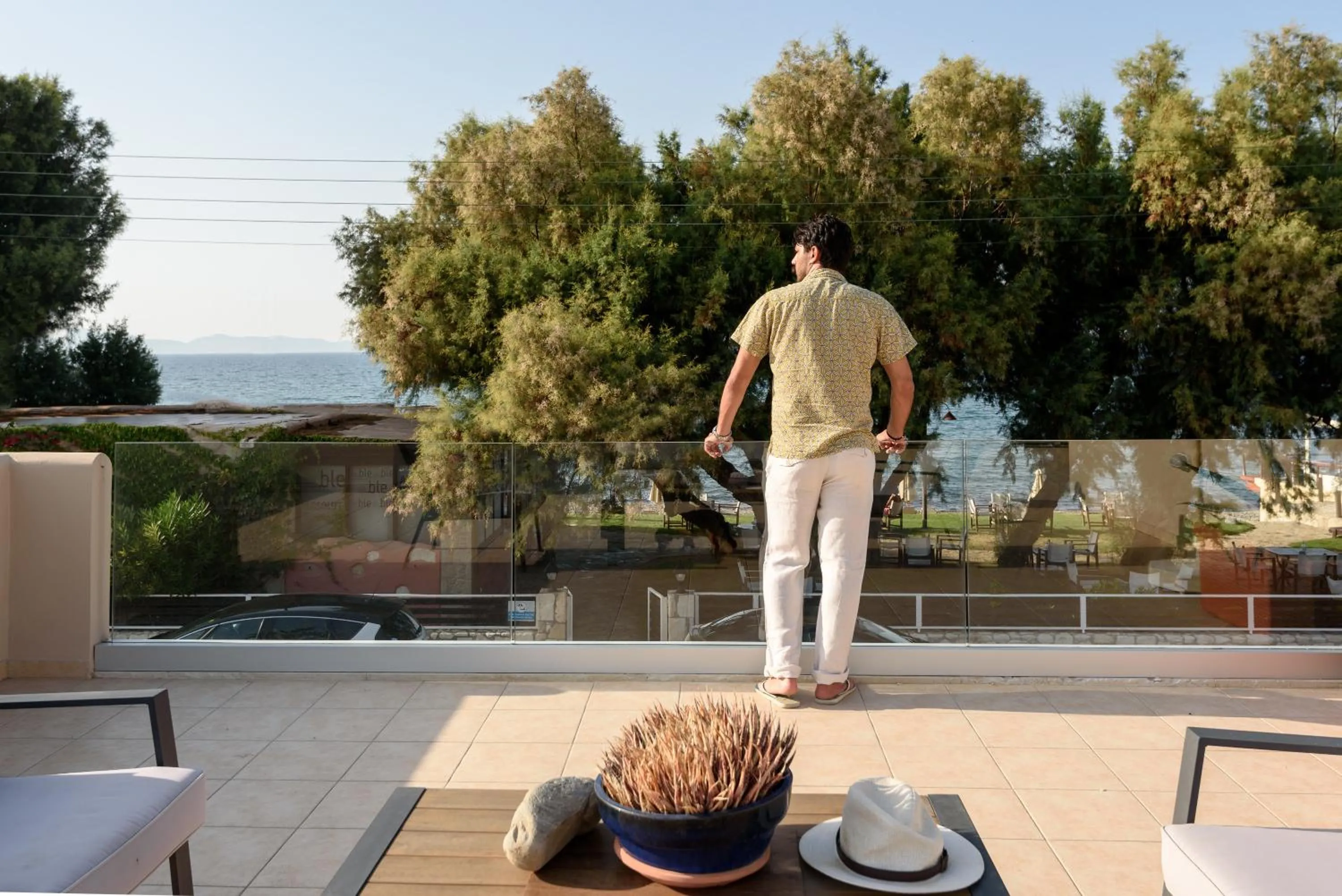 Patio in Azure Beach Villas