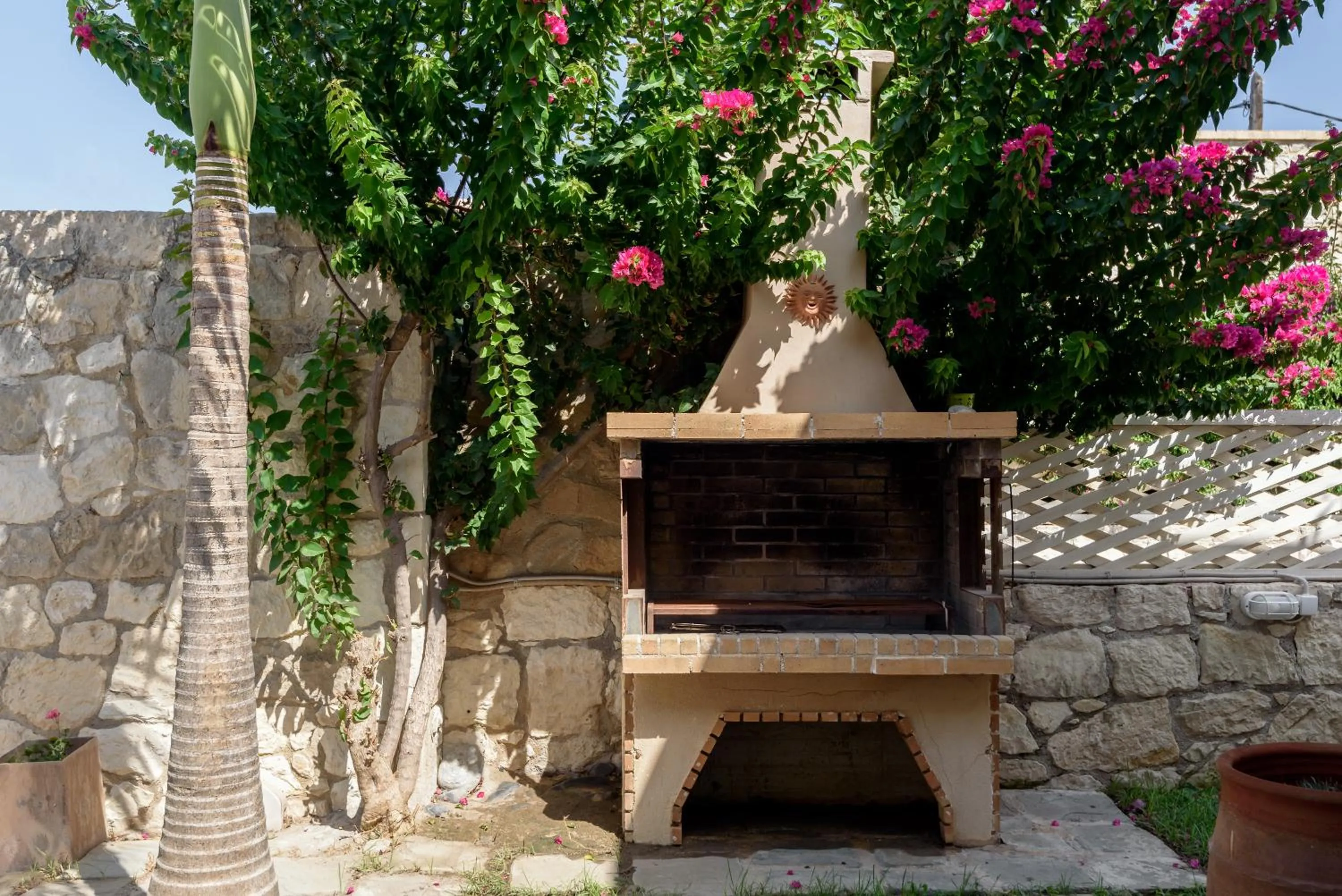 BBQ facilities in Azure Beach Villas