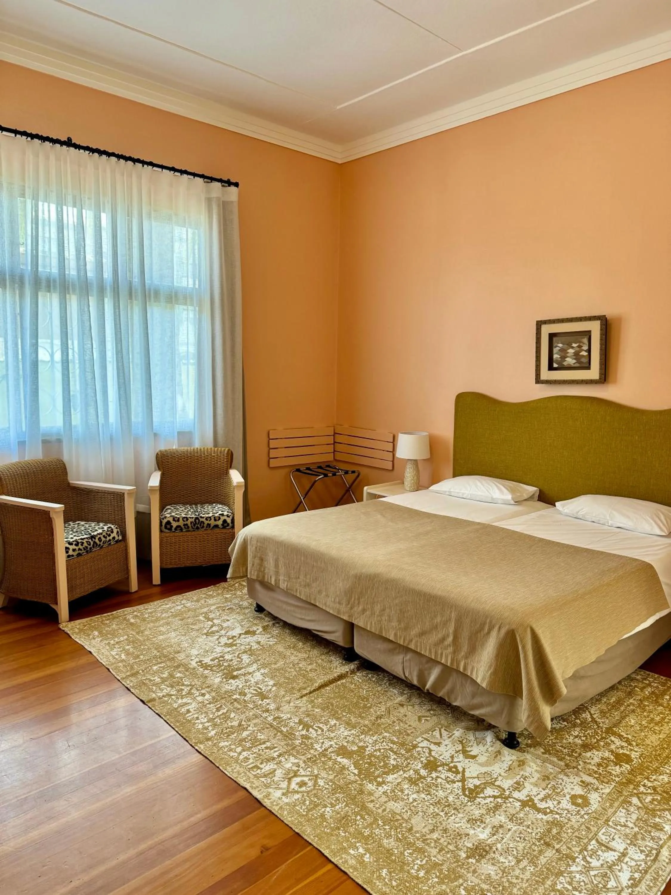 Bed in Pension d'Avignon