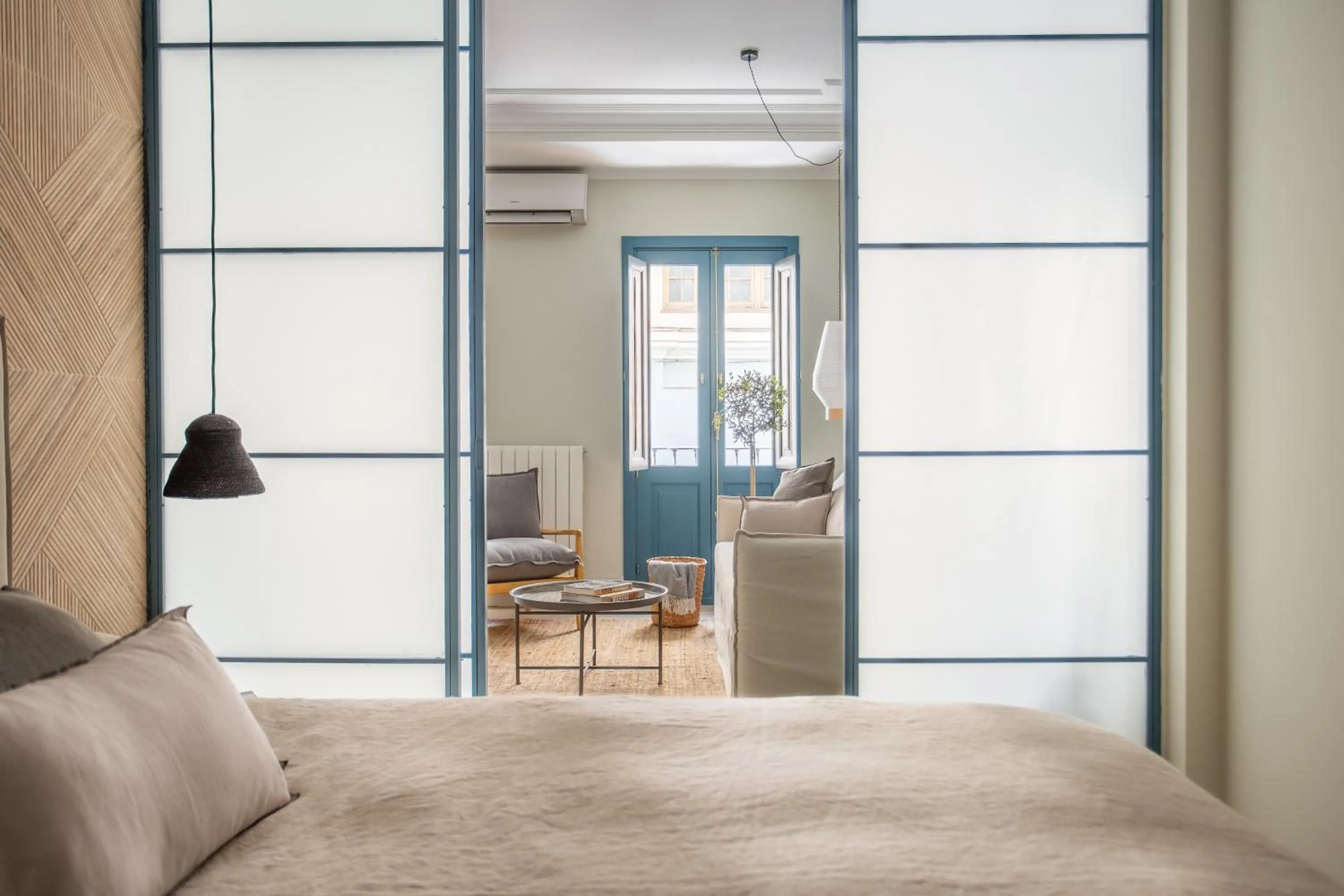 Bedroom in SEISSTA Madrid Centro "Remodelado"