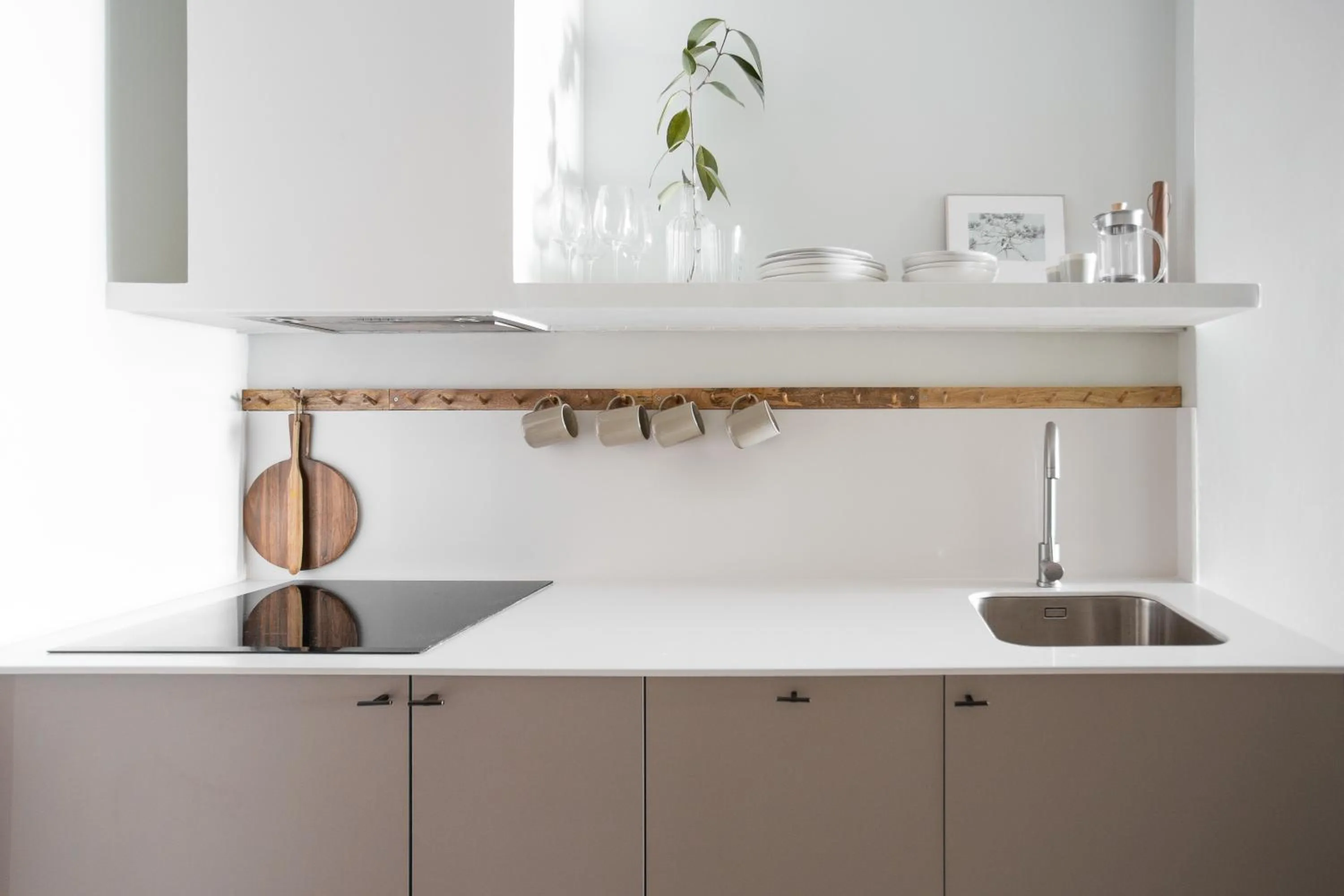 Kitchen or kitchenette in SEISSTA Madrid Centro "Remodelado"