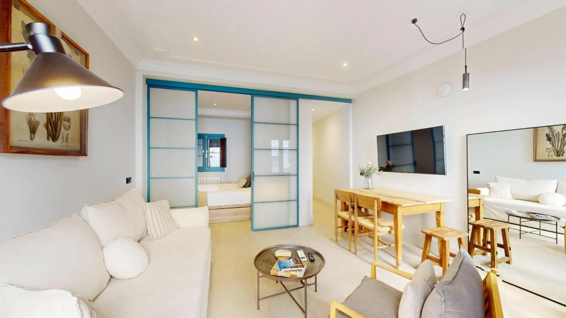 Living room in Sol y El Madroño