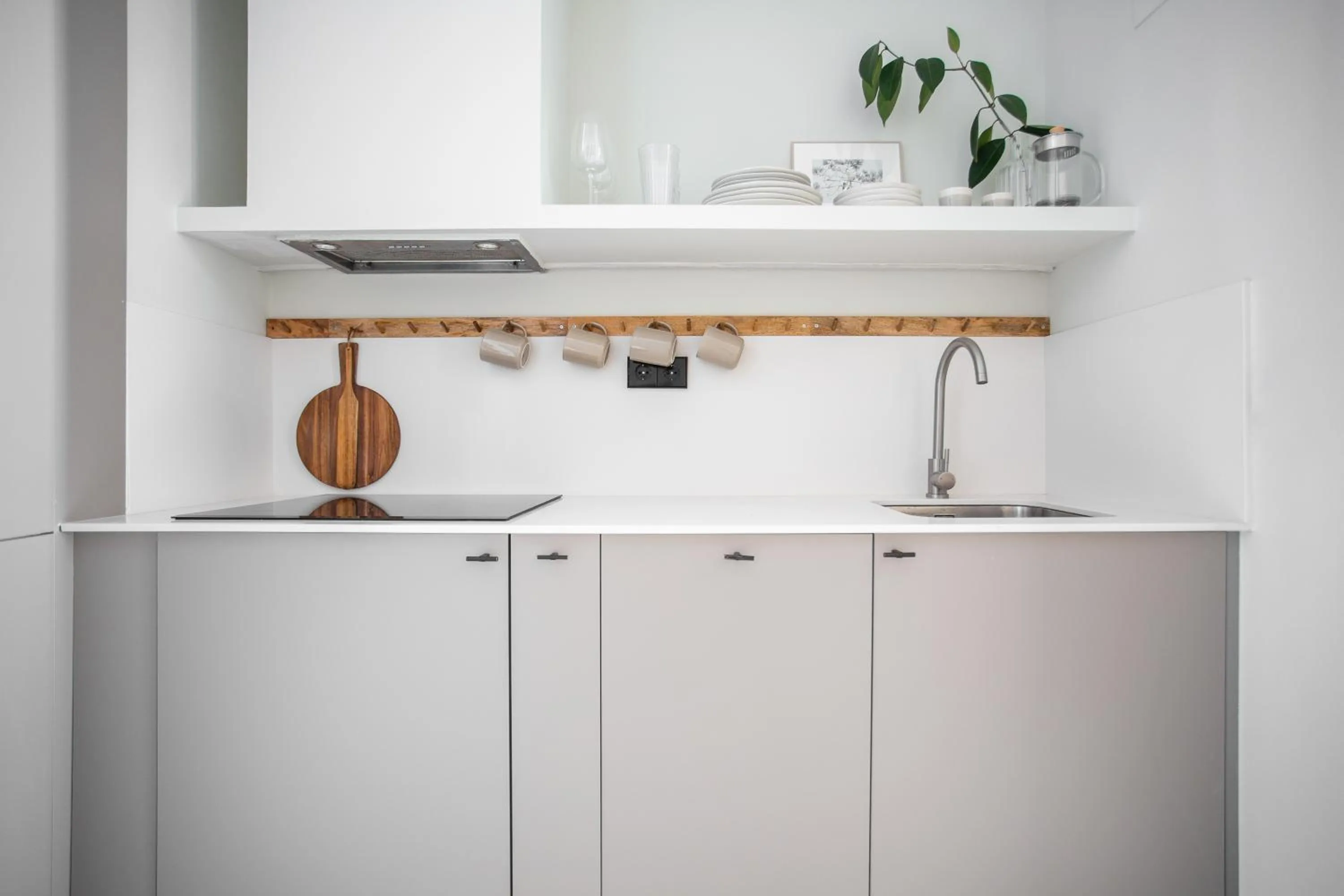 Kitchen or kitchenette in SEISSTA Madrid Centro "Remodelado"