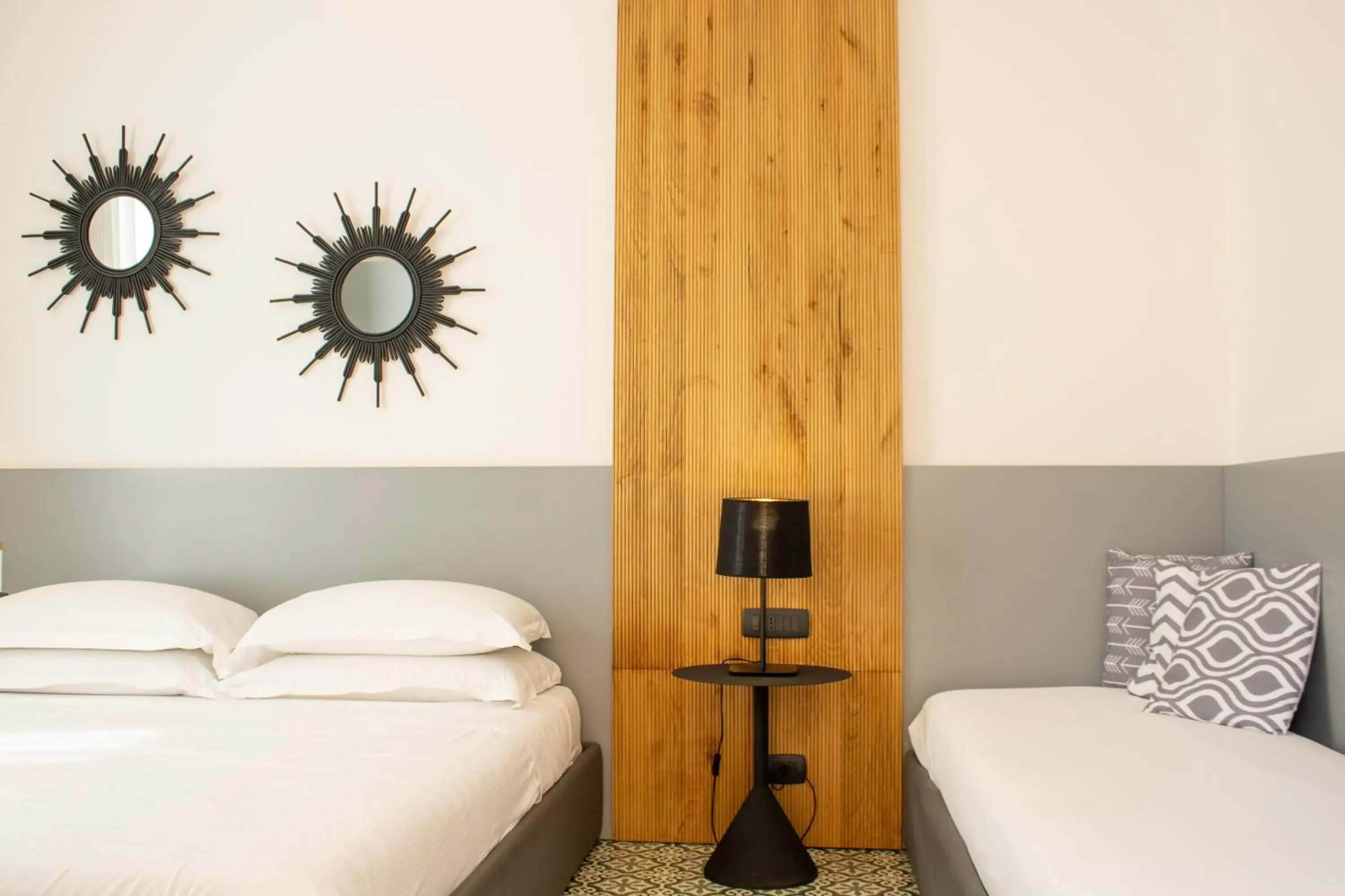 Bed in BADIA NUOVA Apart Hotel Bed in BADIA NUOVA Apart Hotel