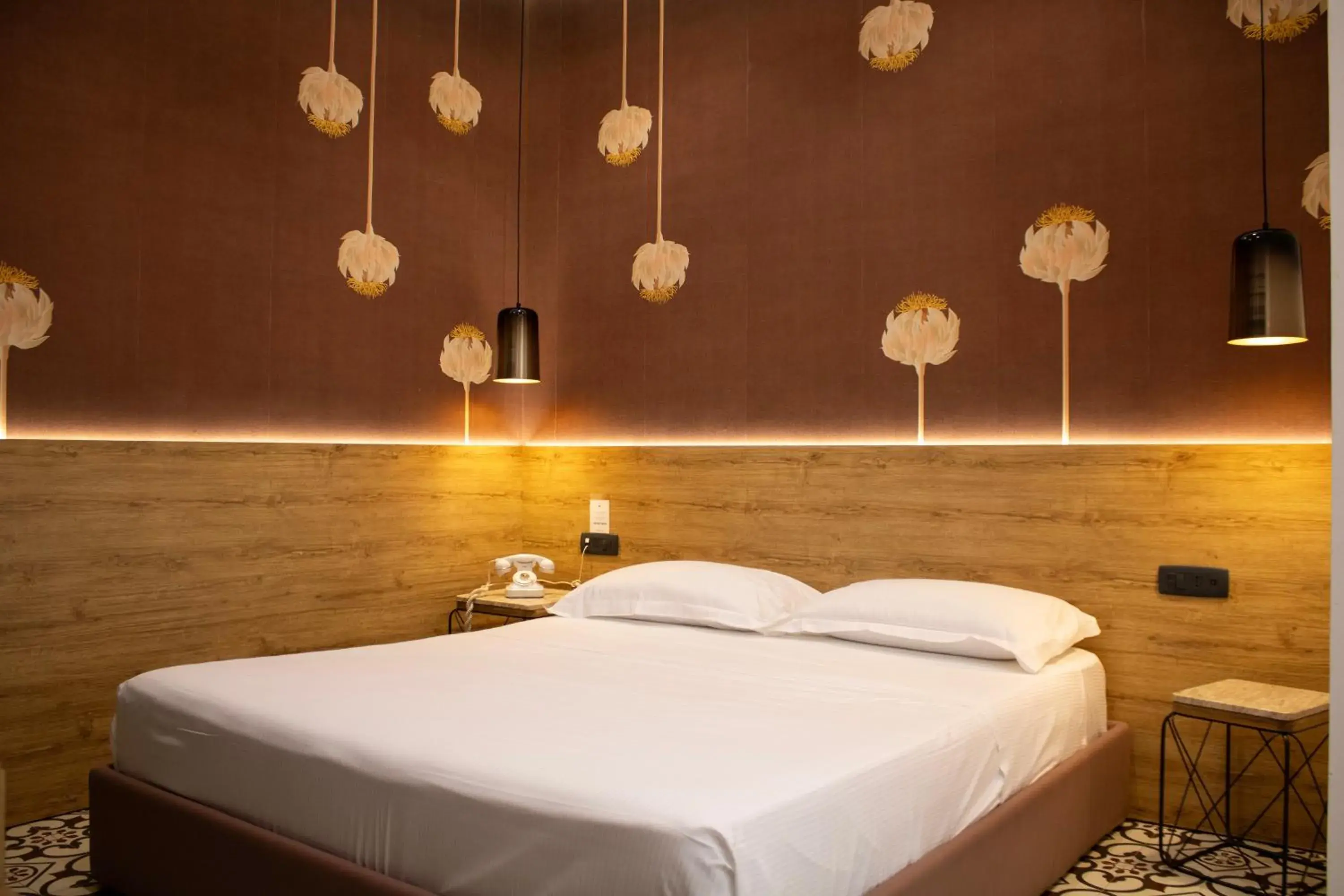 Bed in BADIA NUOVA Apart Hotel Bed in BADIA NUOVA Apart Hotel