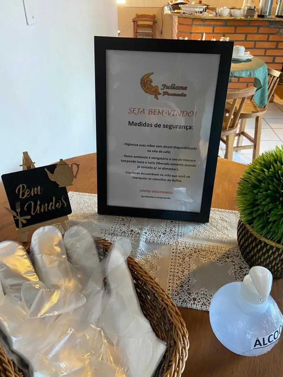 Breakfast in Pousada Juliane