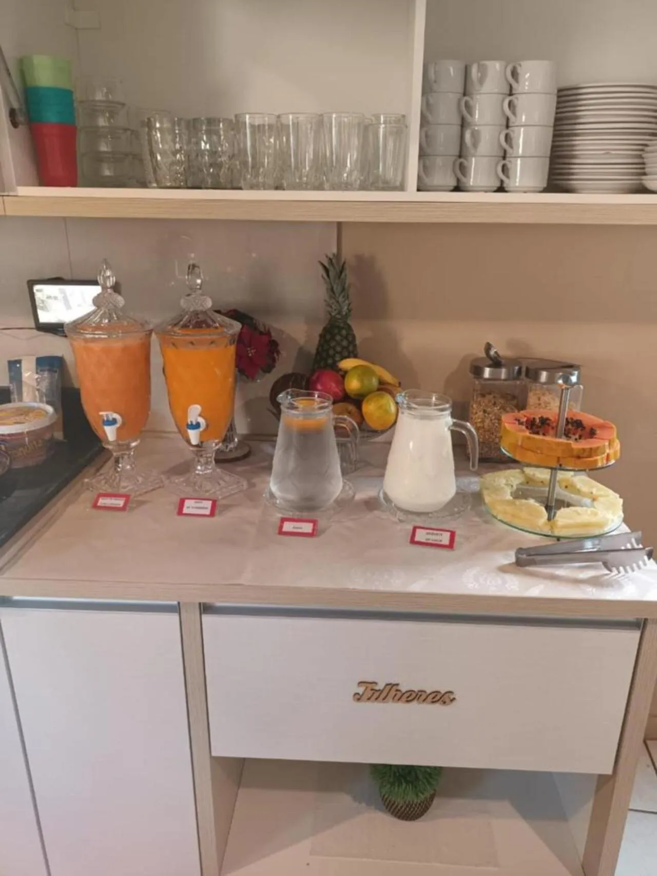 Food and drinks in Pousada Juliane