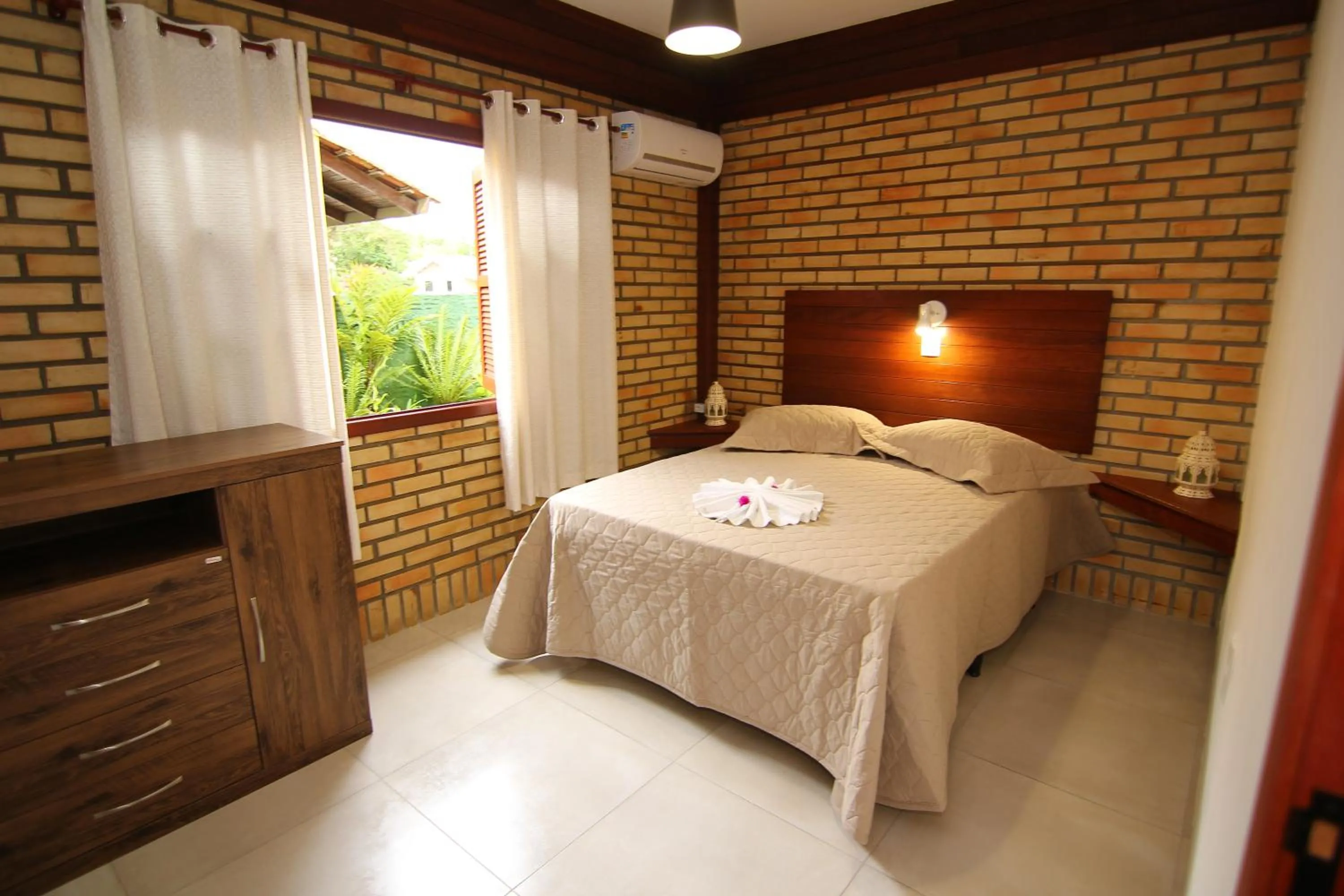 Bed in Pousada do Francês