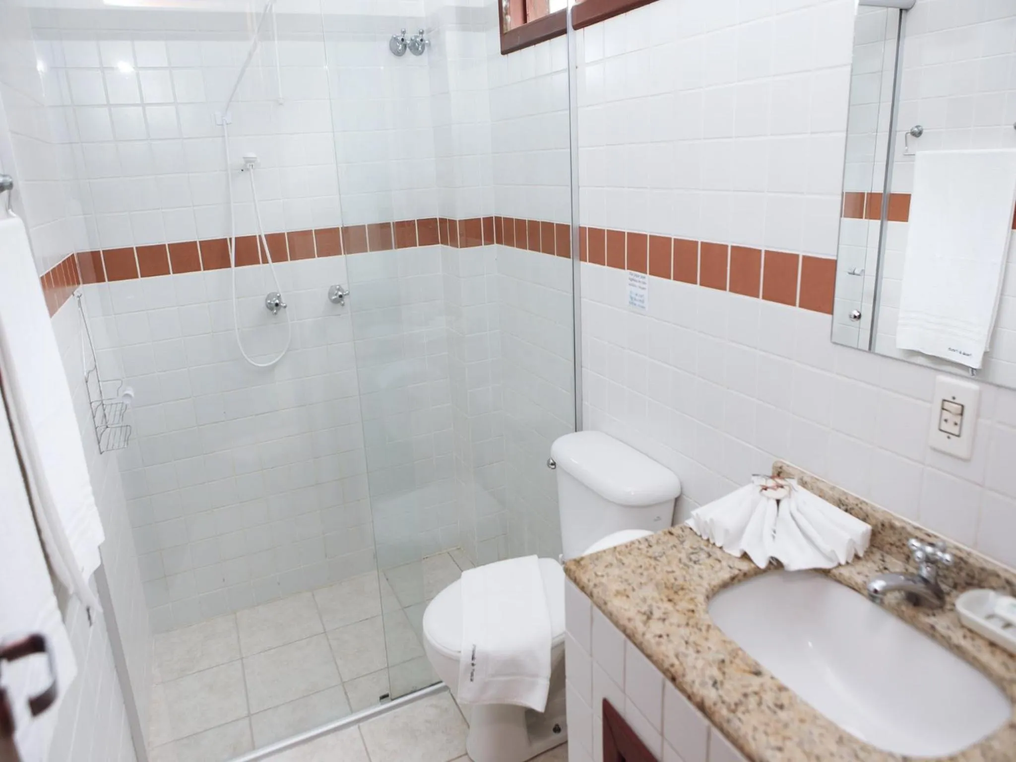 Bathroom in Pousada do Francês
