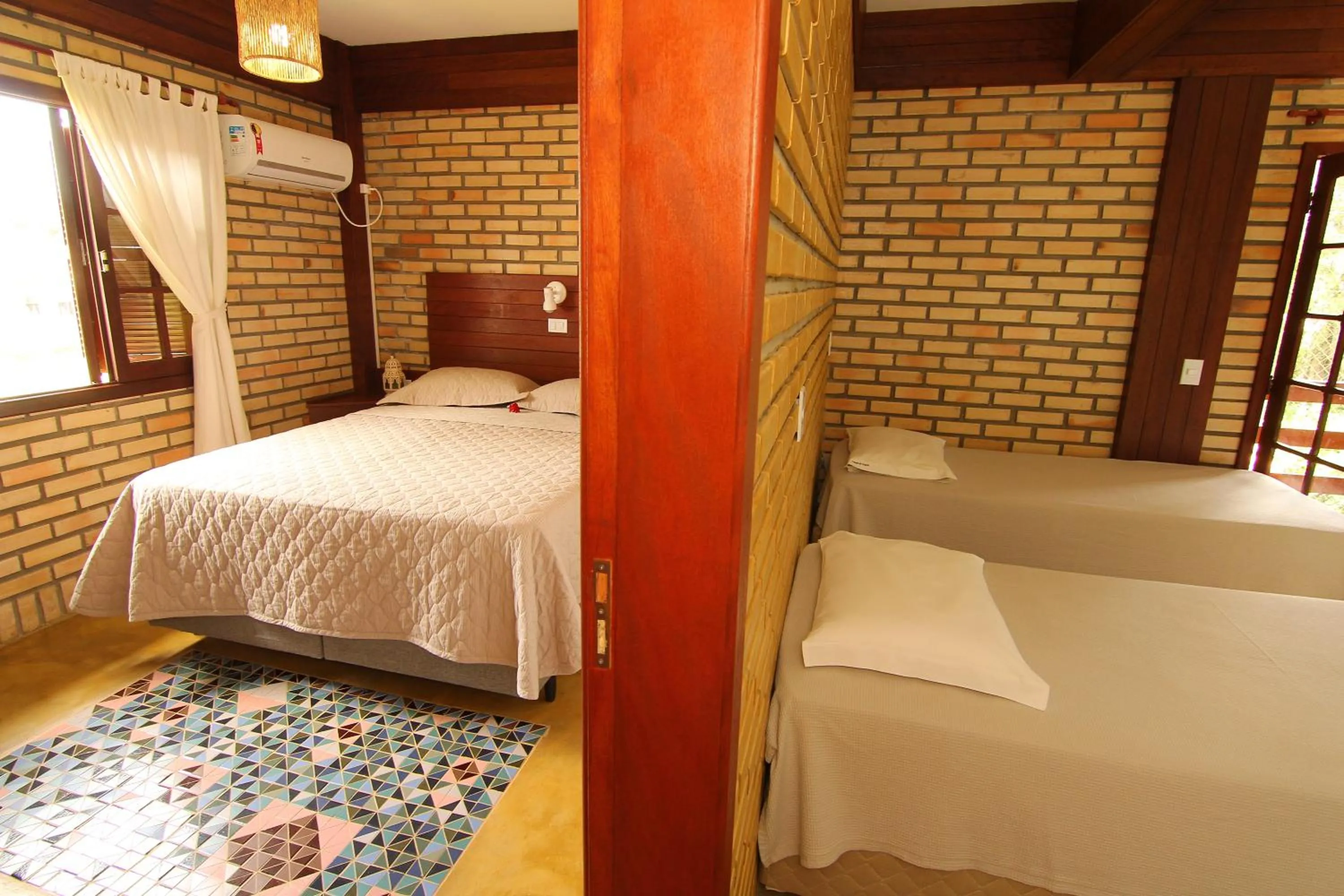 Bed in Pousada do Francês