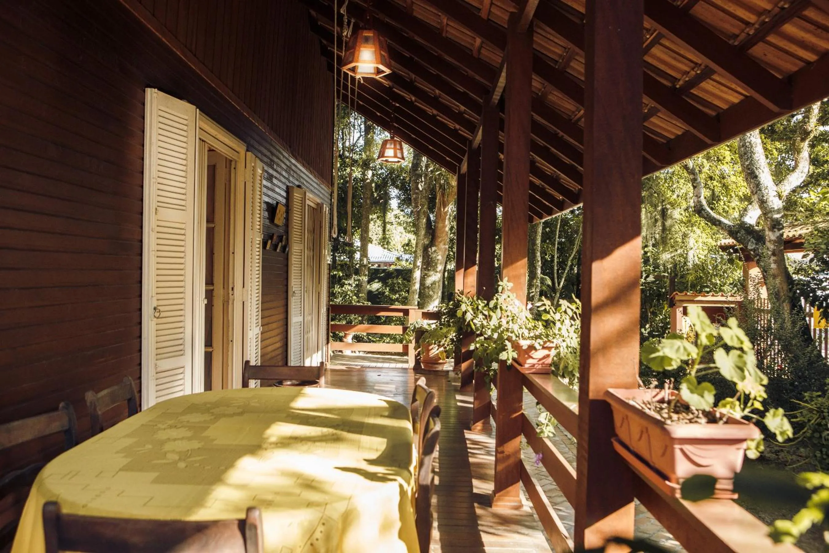 Patio in Pousada do Francês