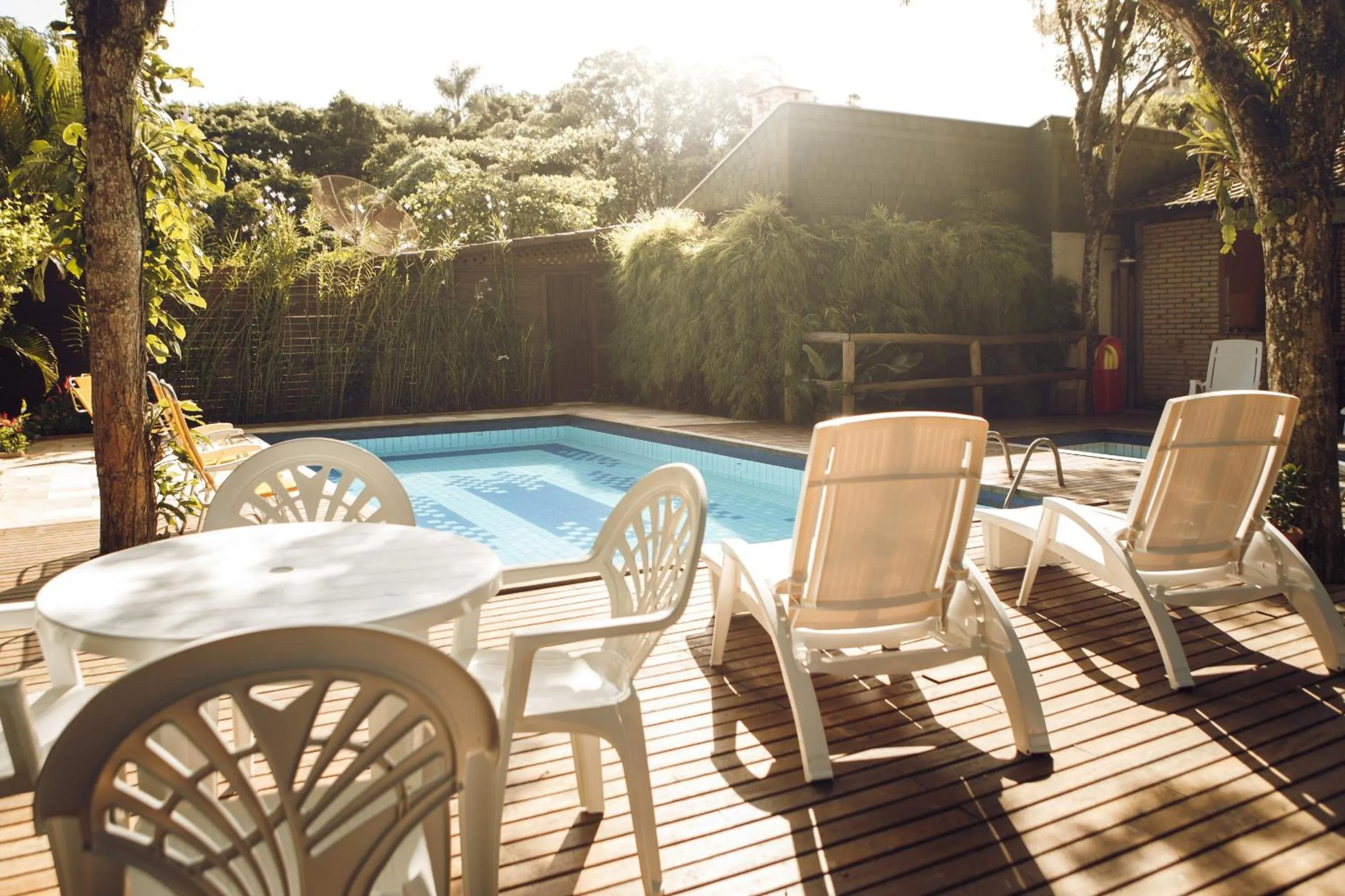 Swimming pool in Pousada do Francês