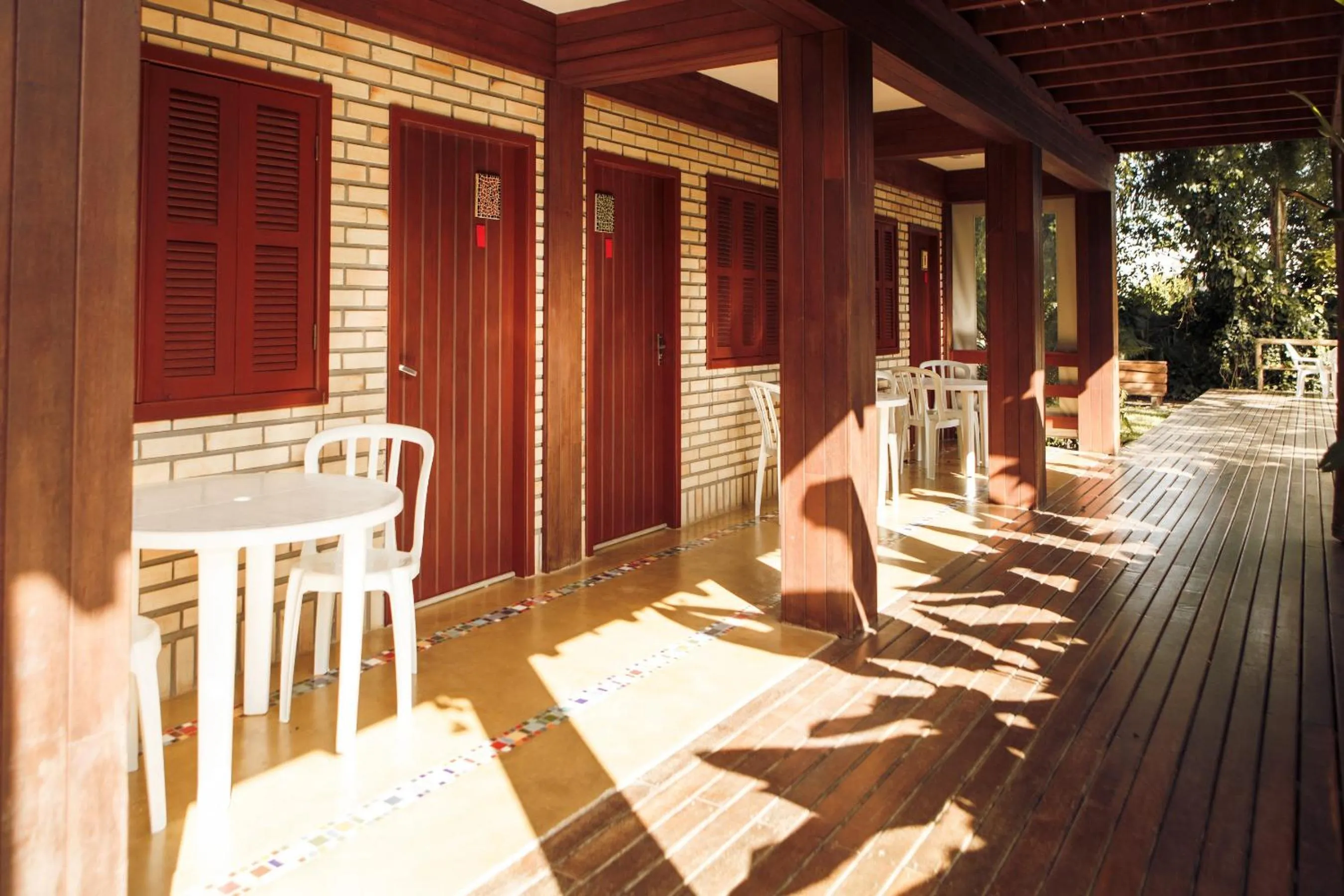 Patio in Pousada do Francês
