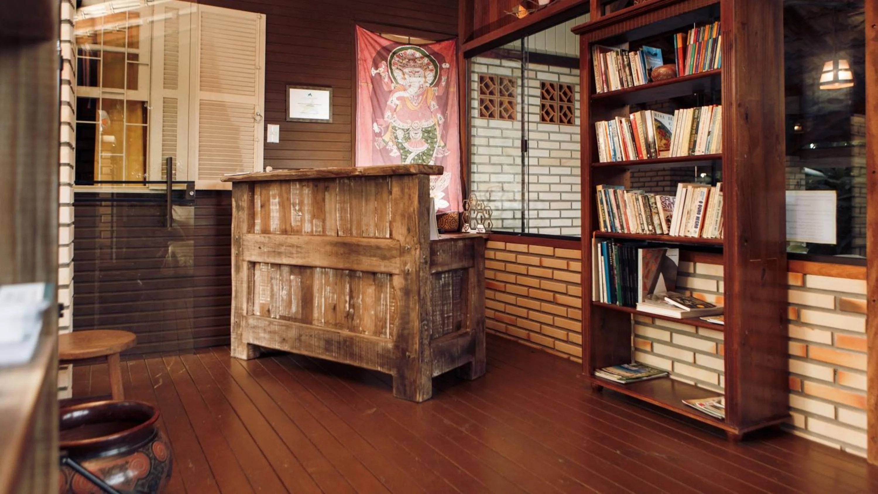 Lobby or reception in Pousada do Francês