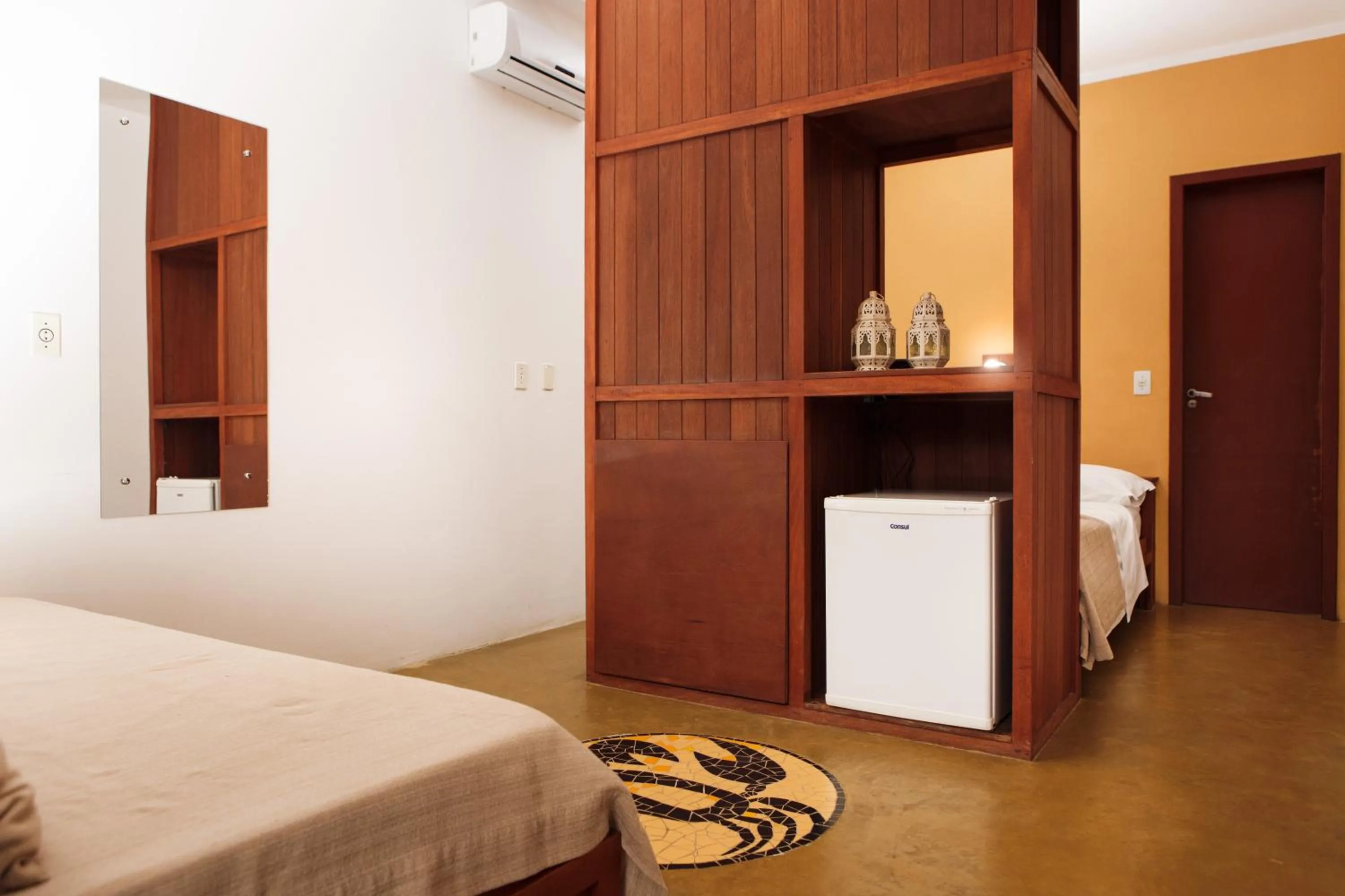 Bed in Pousada do Francês