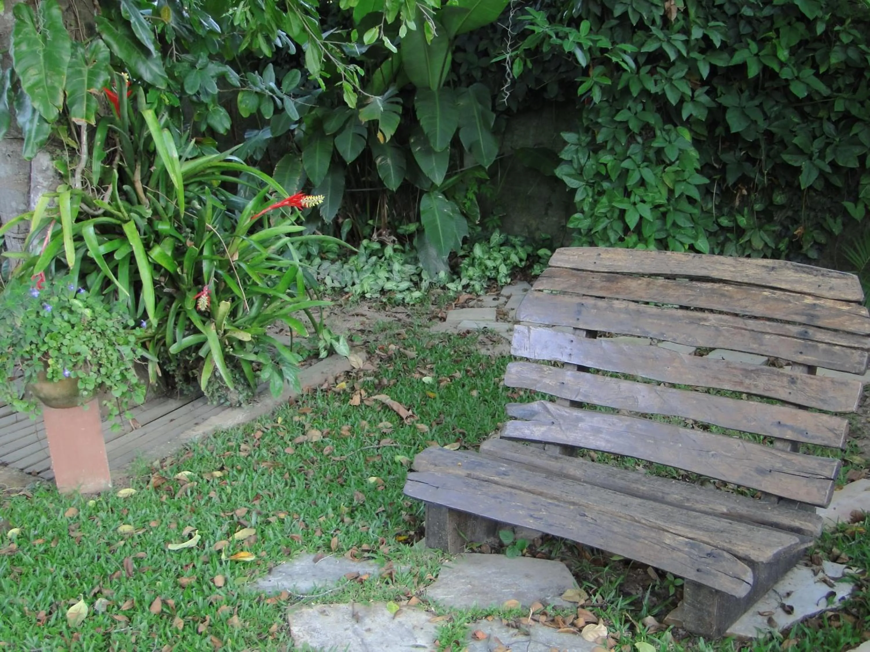 Garden in Pousada do Francês