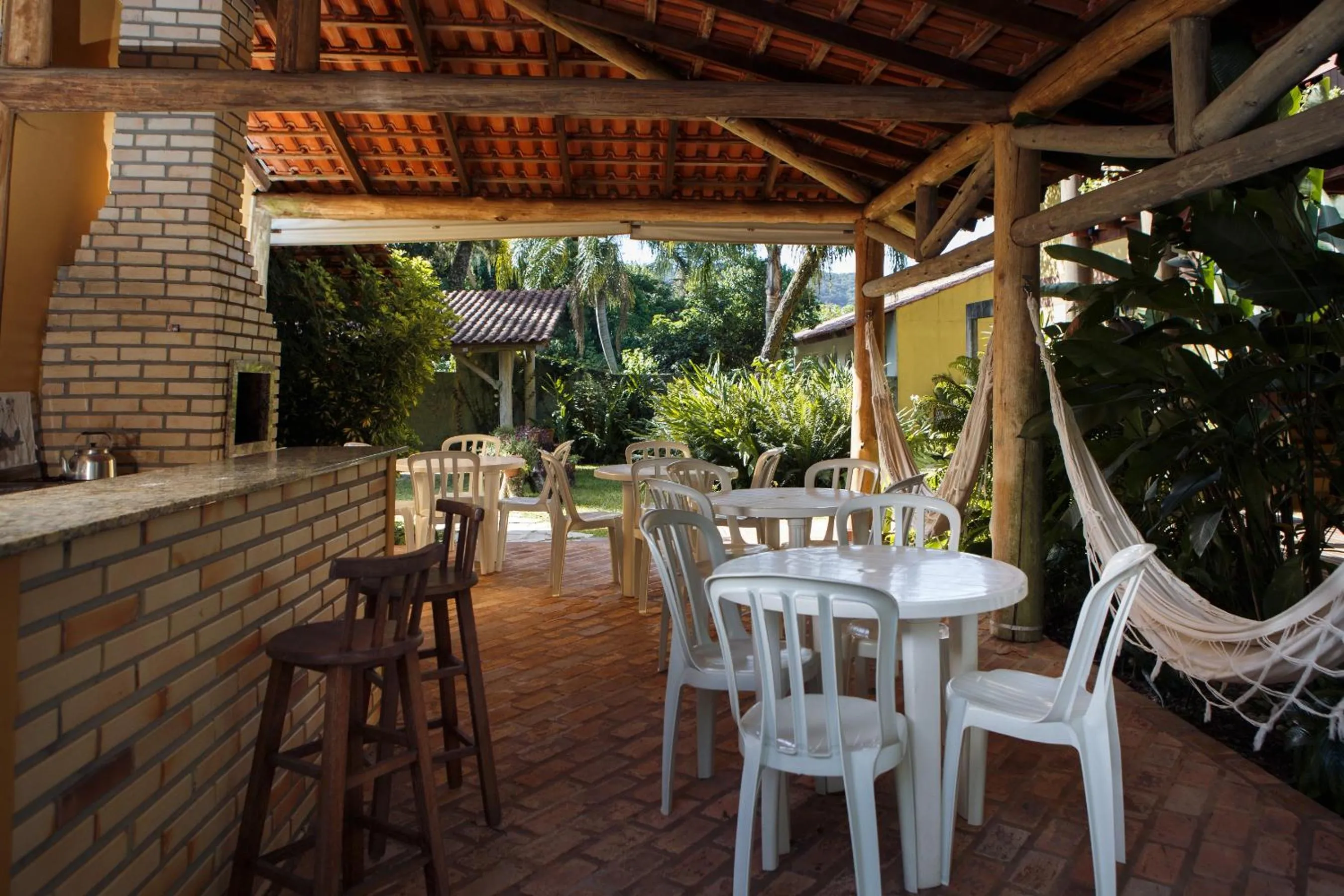 BBQ facilities in Pousada do Francês