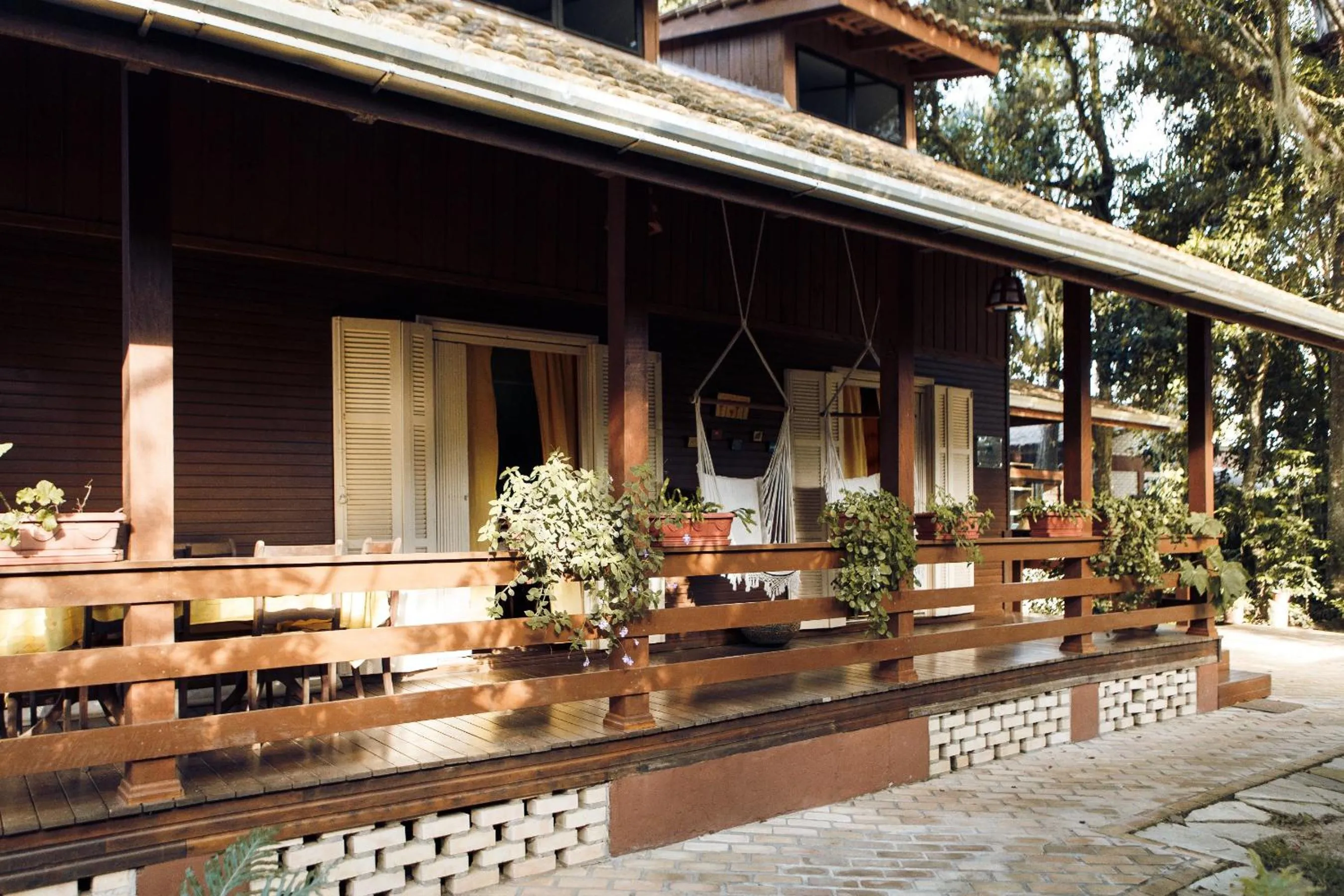 Patio in Pousada do Francês