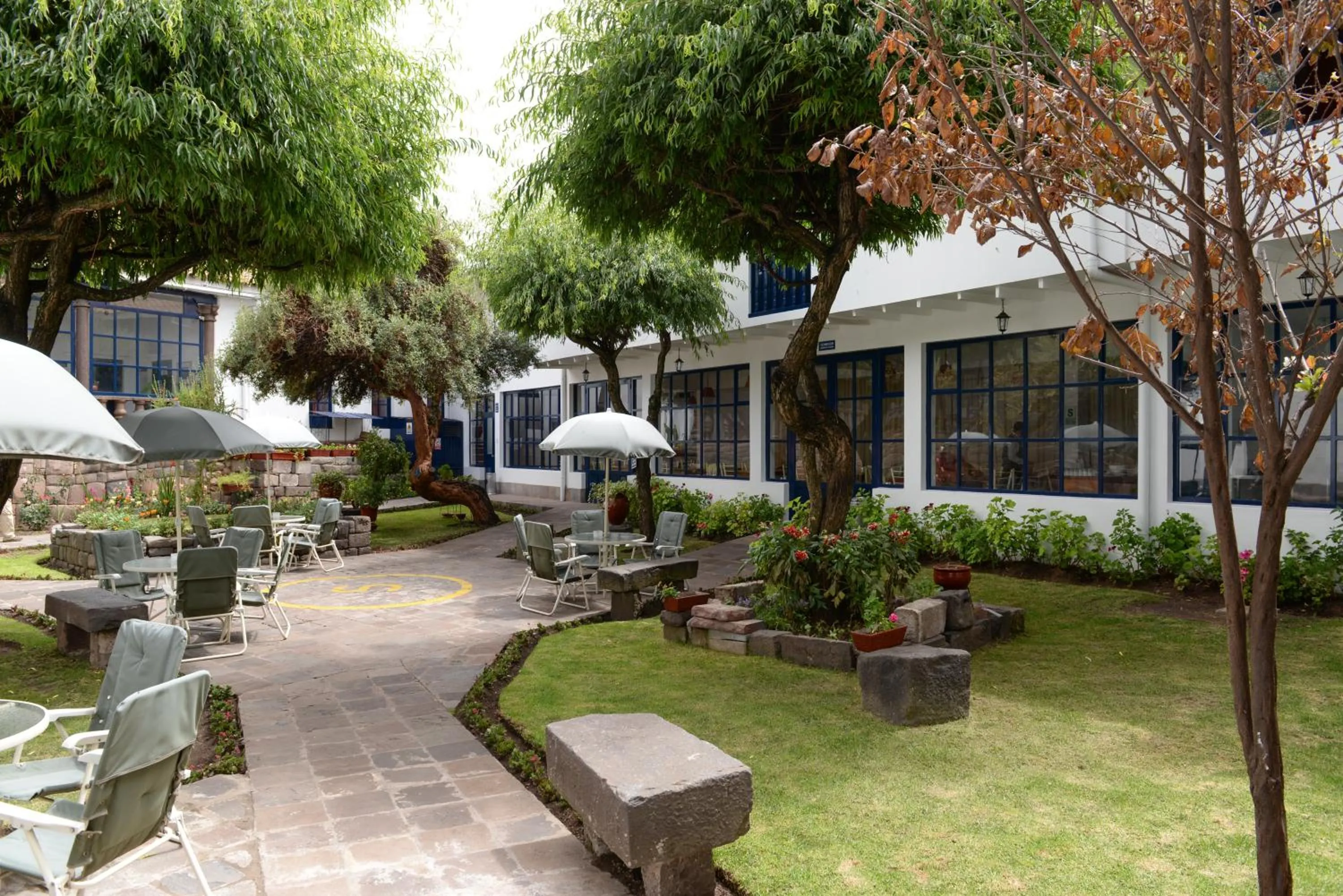 Garden in La Casa de Fray Bartolome