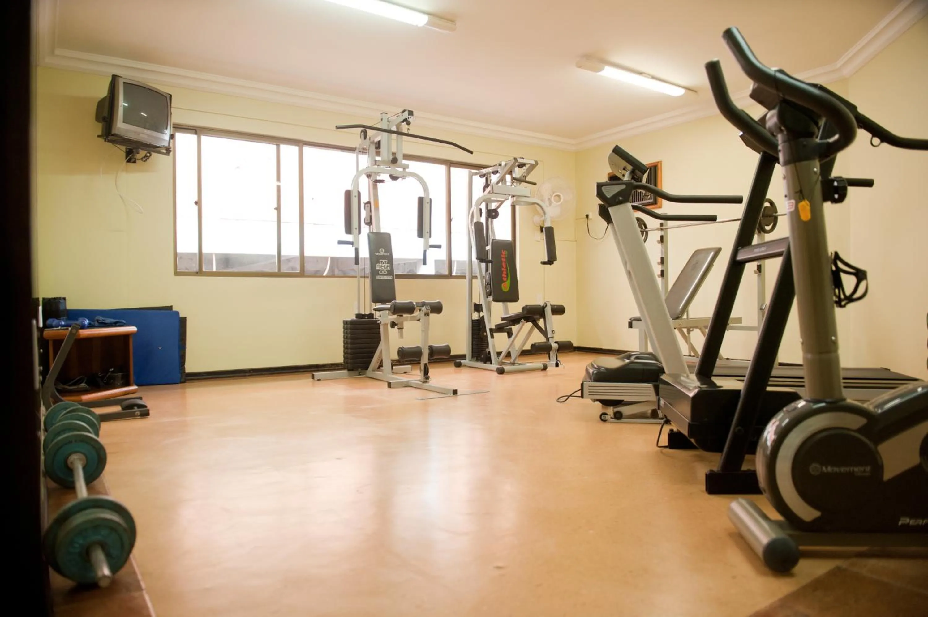 Fitness centre/facilities in Maitá Palace Hotel
