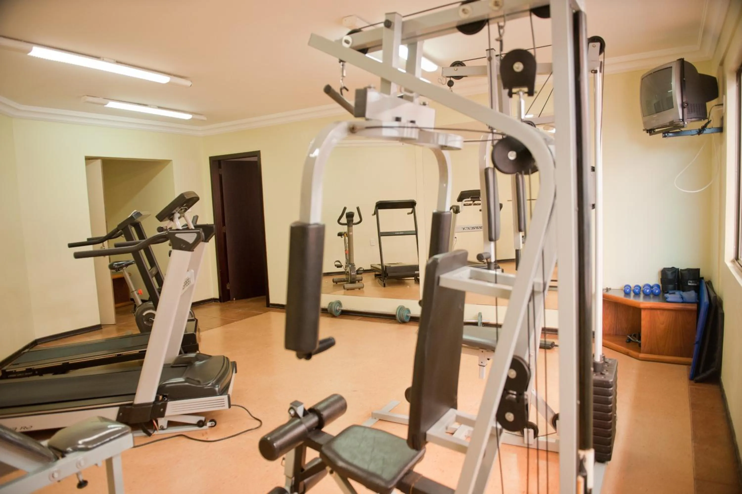 Fitness centre/facilities in Maitá Palace Hotel